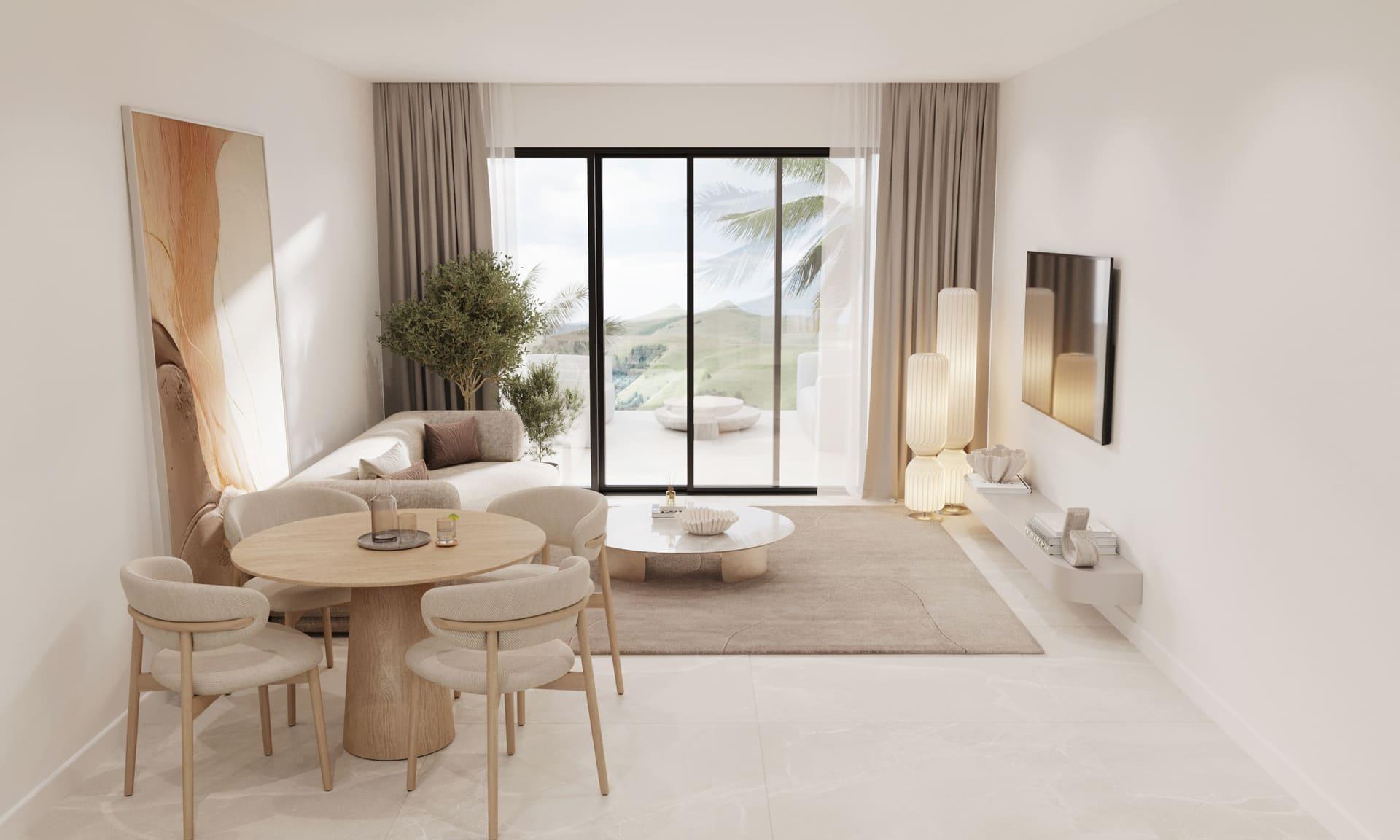 Communal gardens of residential development, Azata Golf Estepona Oeste
