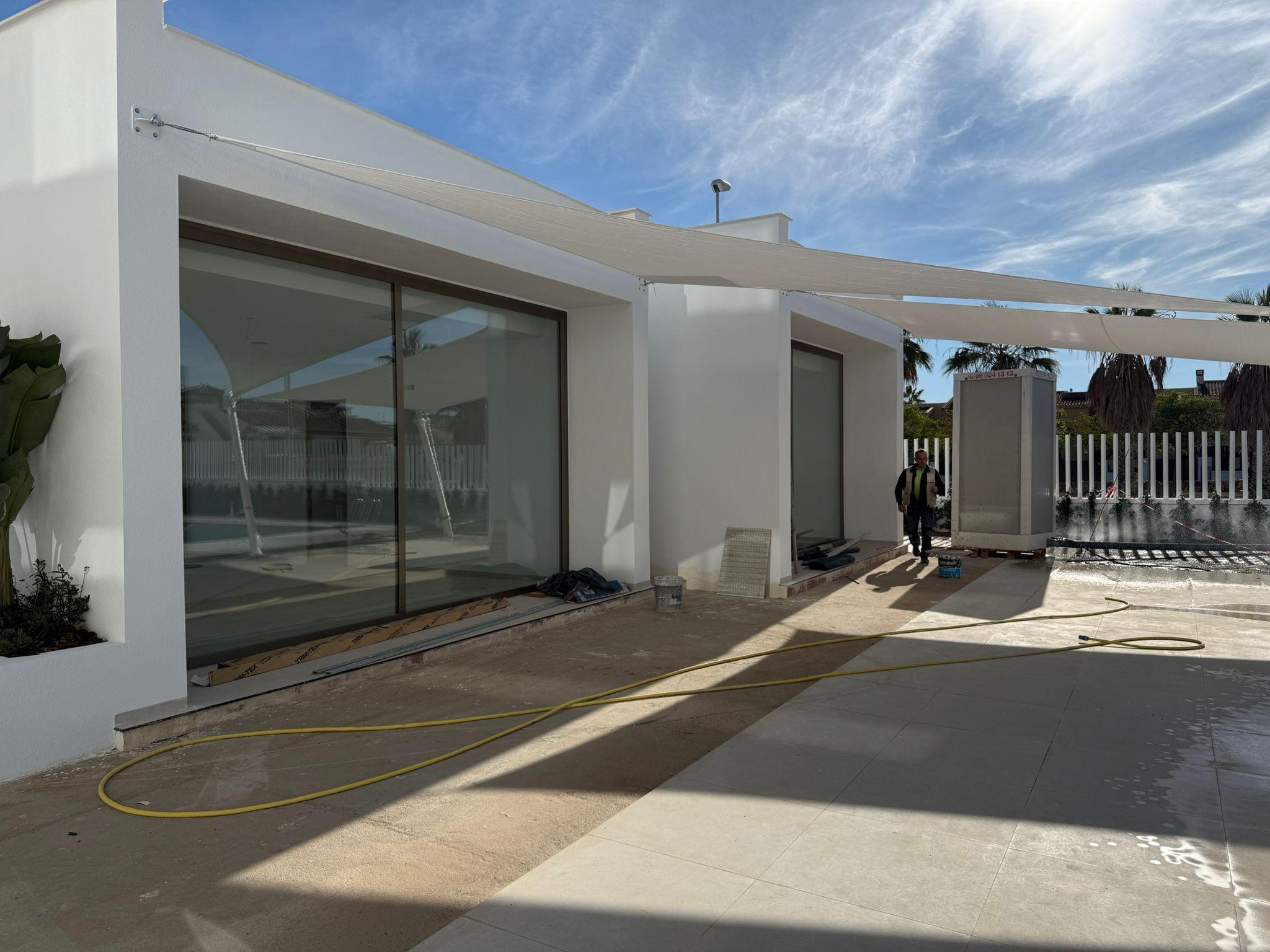 Interior hallway in 2-bedroom apartment, Lomas de Cabo Roig