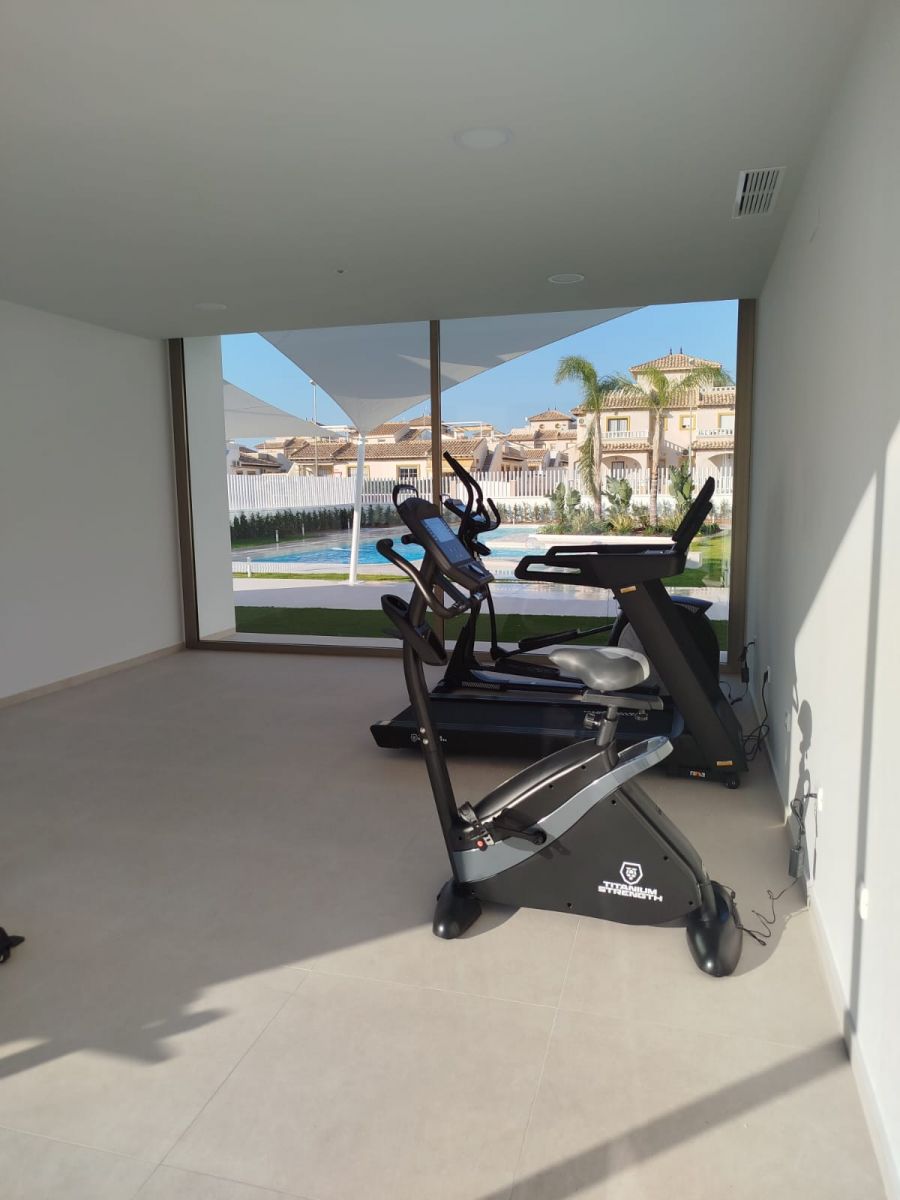 Living area in 2-bedroom apartment, Lomas de Cabo Roig, Orihuela Costa