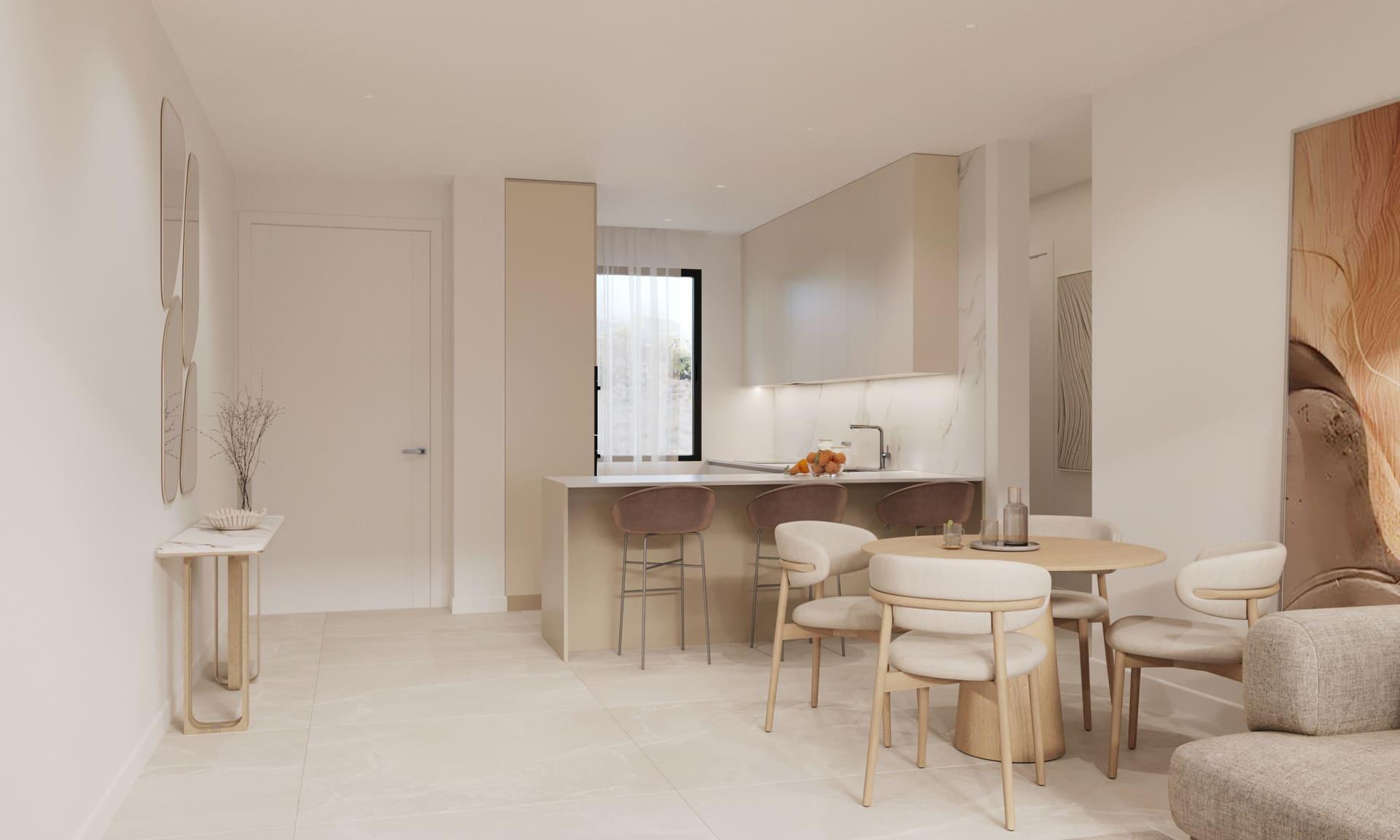 Living room door leading to outdoor seating area, Azata Golf Estepona Oeste