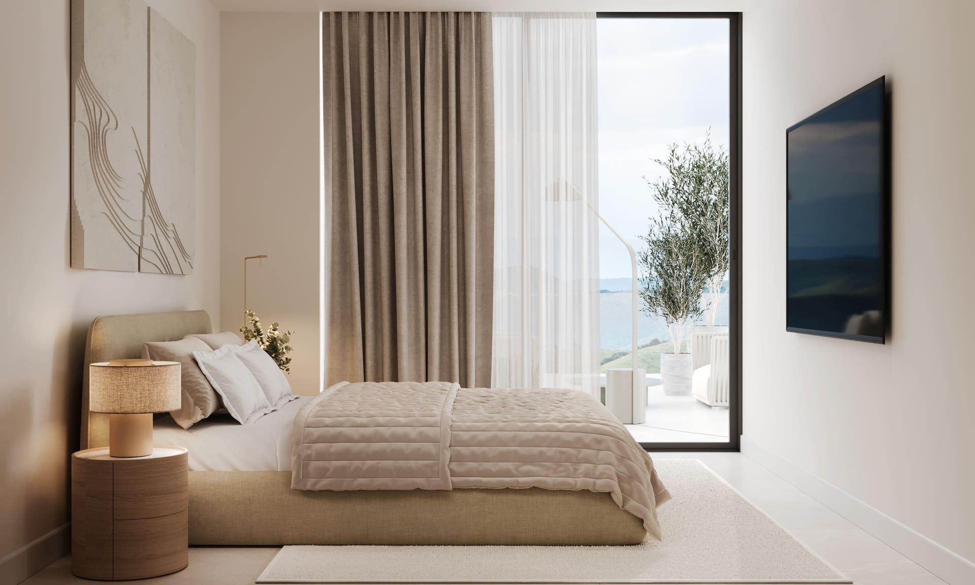 Communal pool viewed from first floor, Azata Golf Estepona Oeste, Estepona
