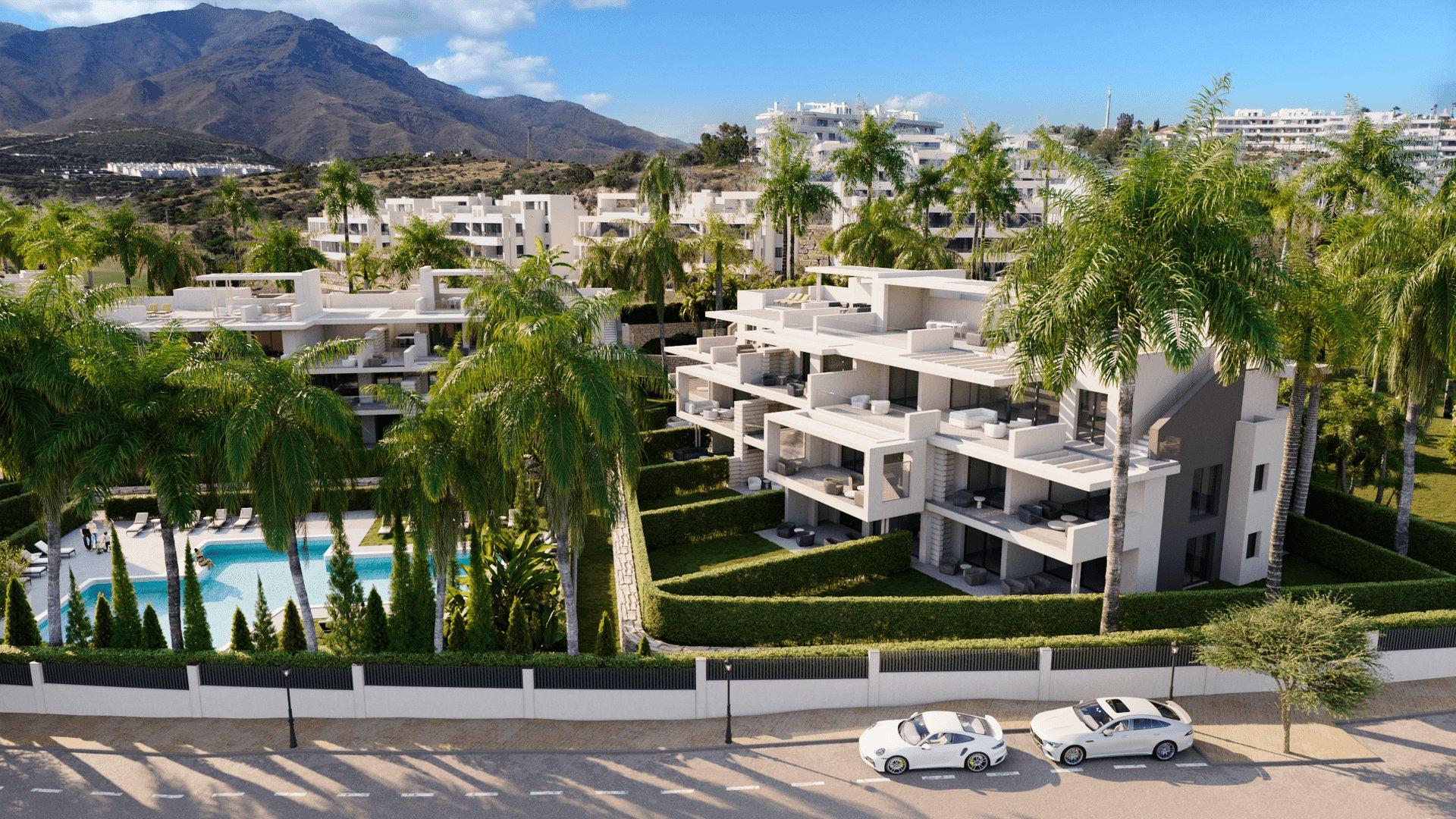 Second bedroom in first-floor apartment, Azata Golf Estepona Oeste, Estepona