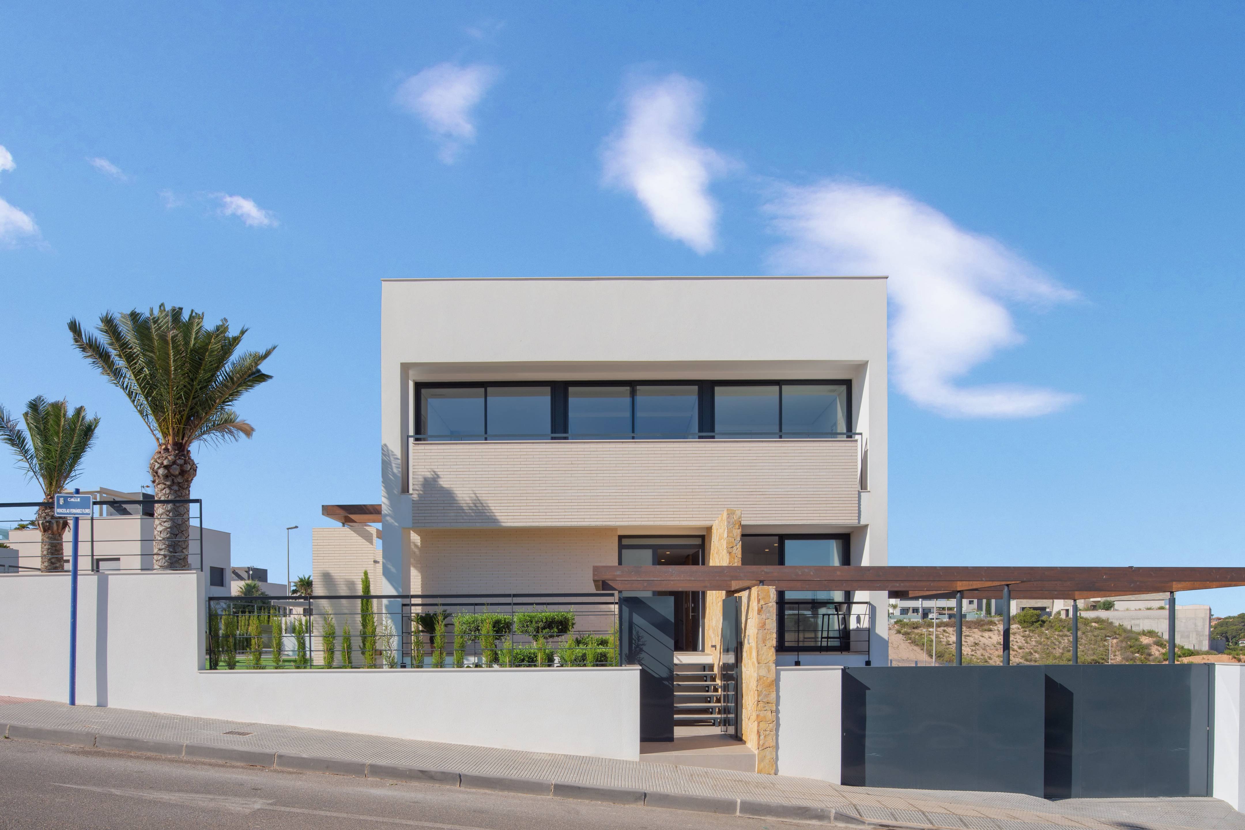 Additional view of plot at new-build villa, Campoamor, Orihuela Costa