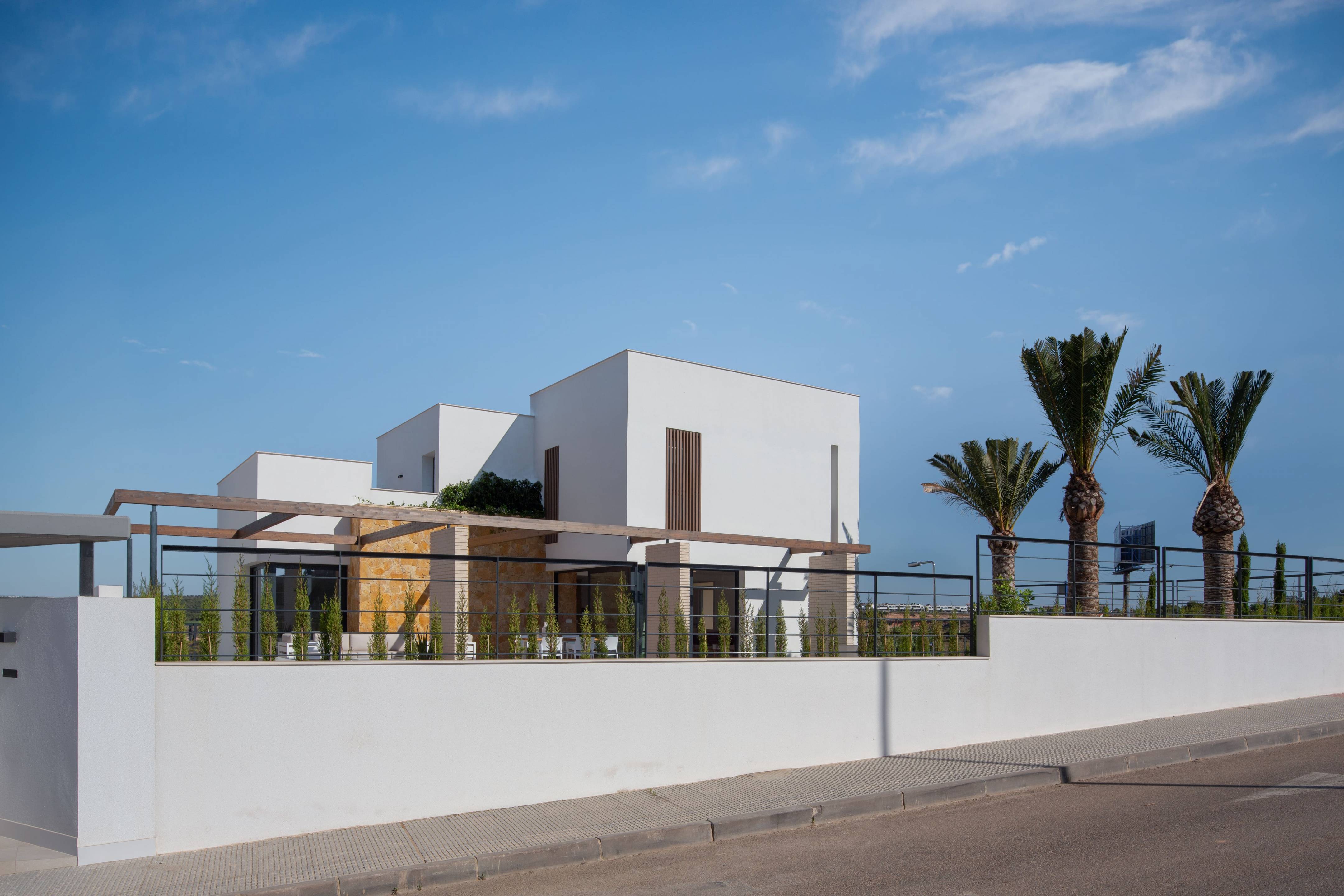 Additional construction detail in new-build villa, Campoamor, Orihuela Costa