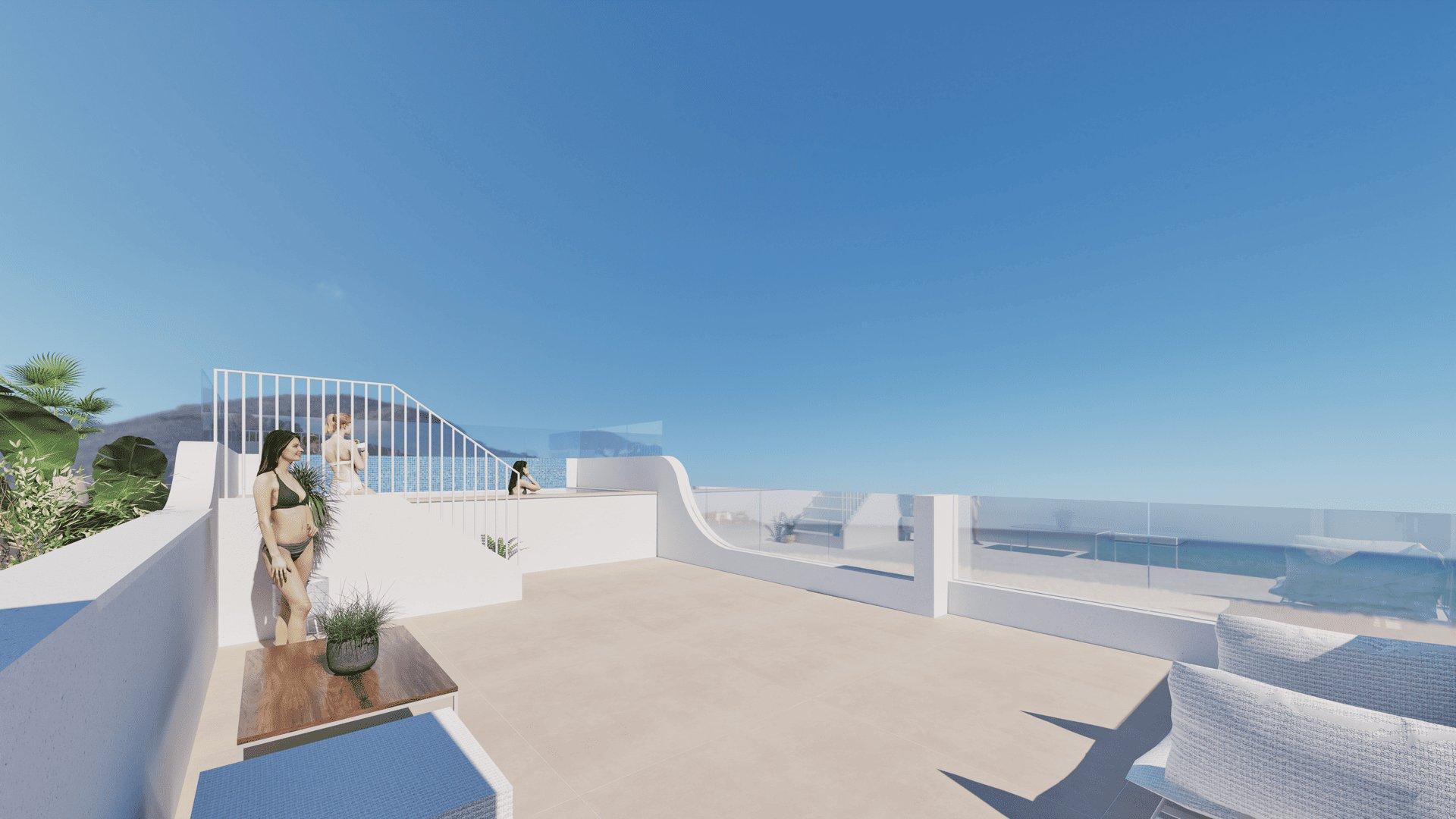 Underground garage with lift access in new-build complex, El Mojón