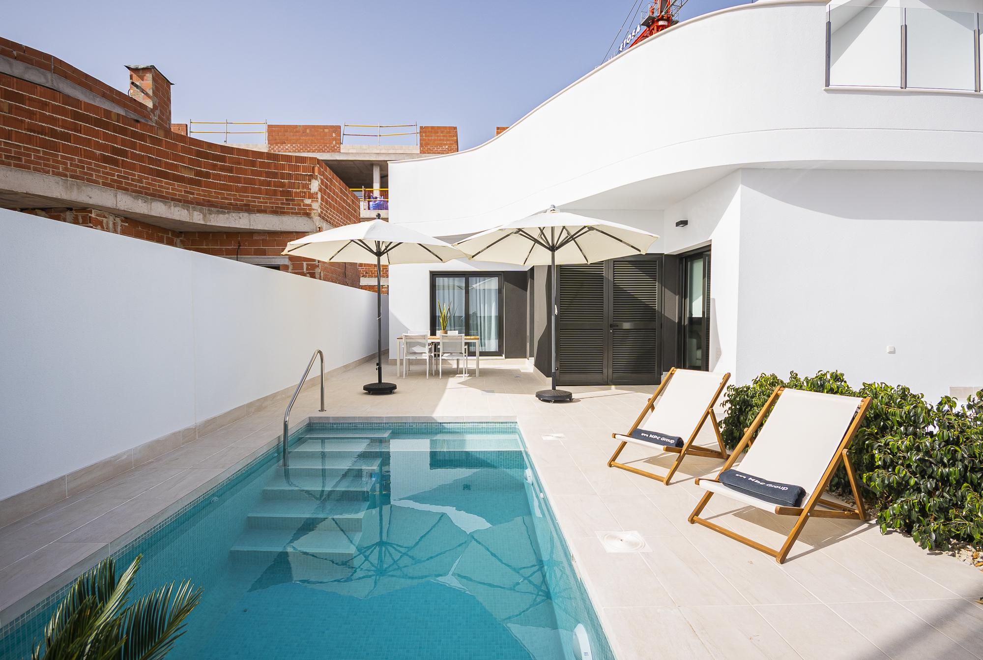 Overview of residential complex layout, Lago Jardín, Torrevieja