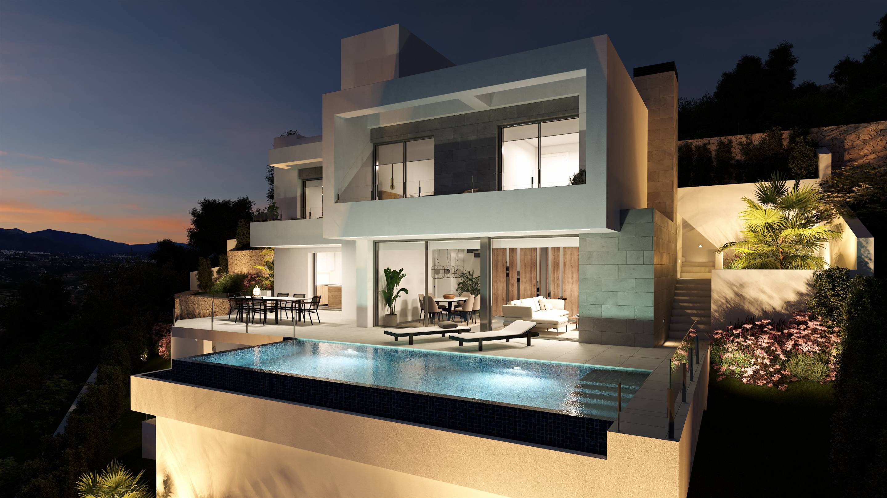 Third bedroom in new-build villa, Cumbre del Sol, Benitachell