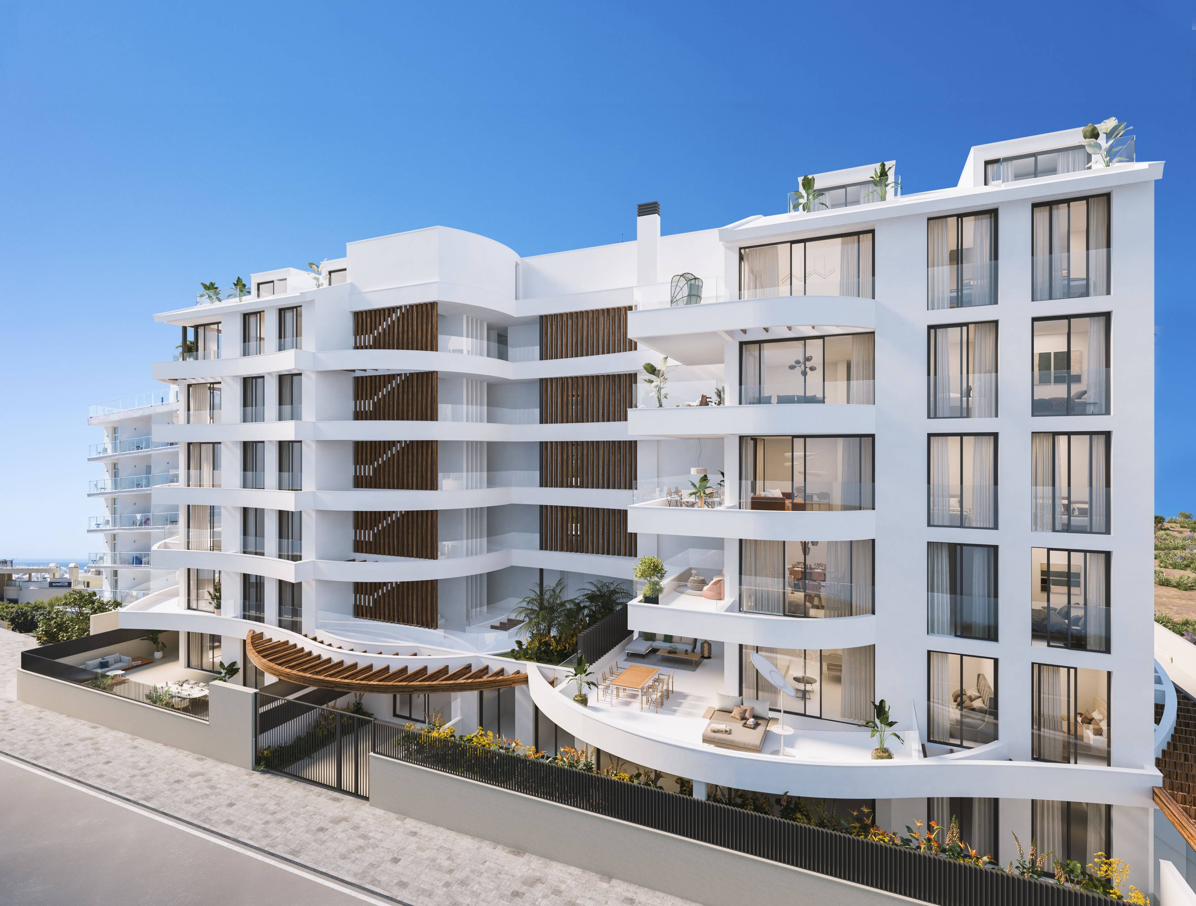 Second bathroom in 3-bedroom new-build penthouse, Puerto Marina, Benalmádena