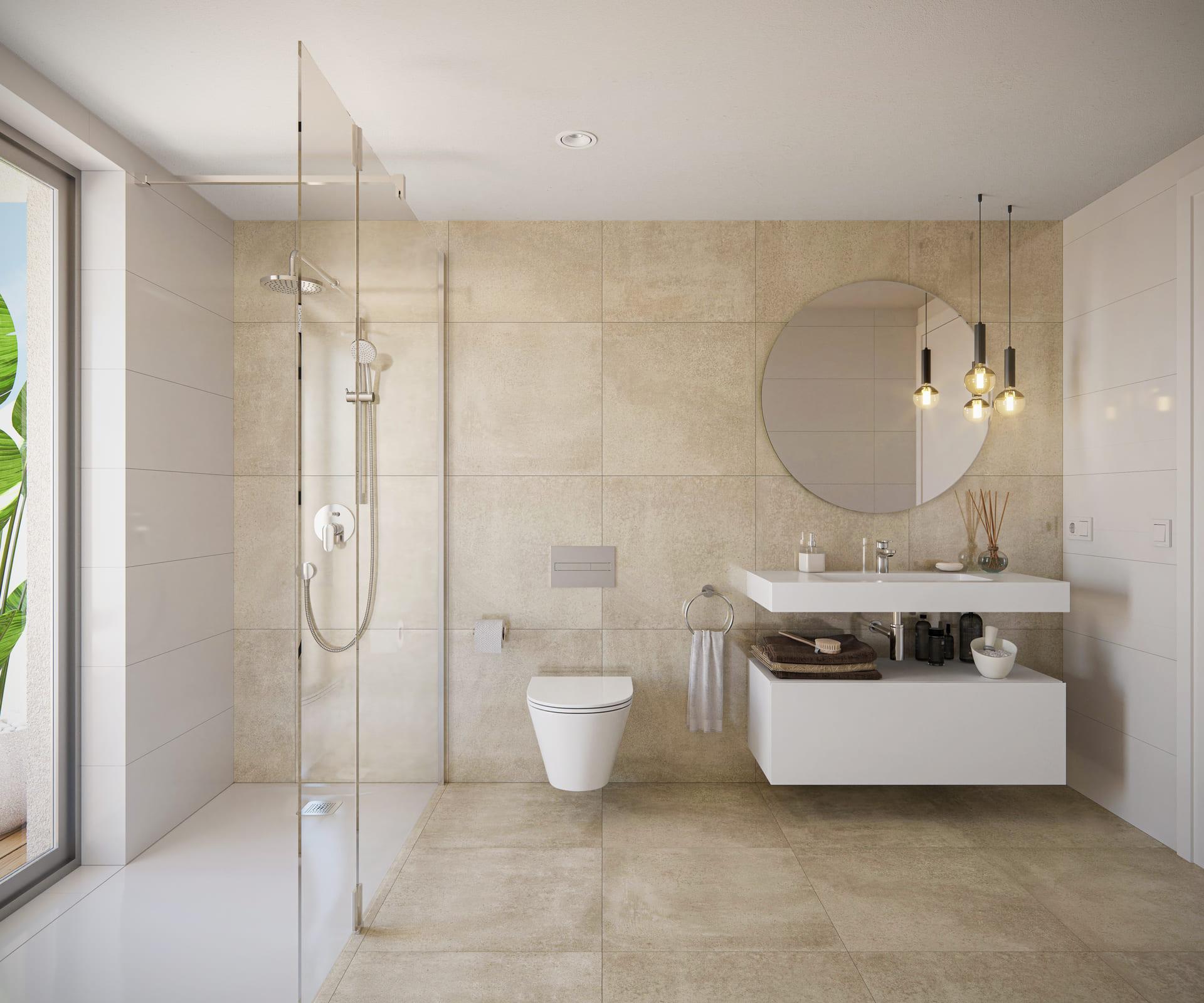 Communal jacuzzi area in new-build residential complex, Arroyo Enmedio, Estepona