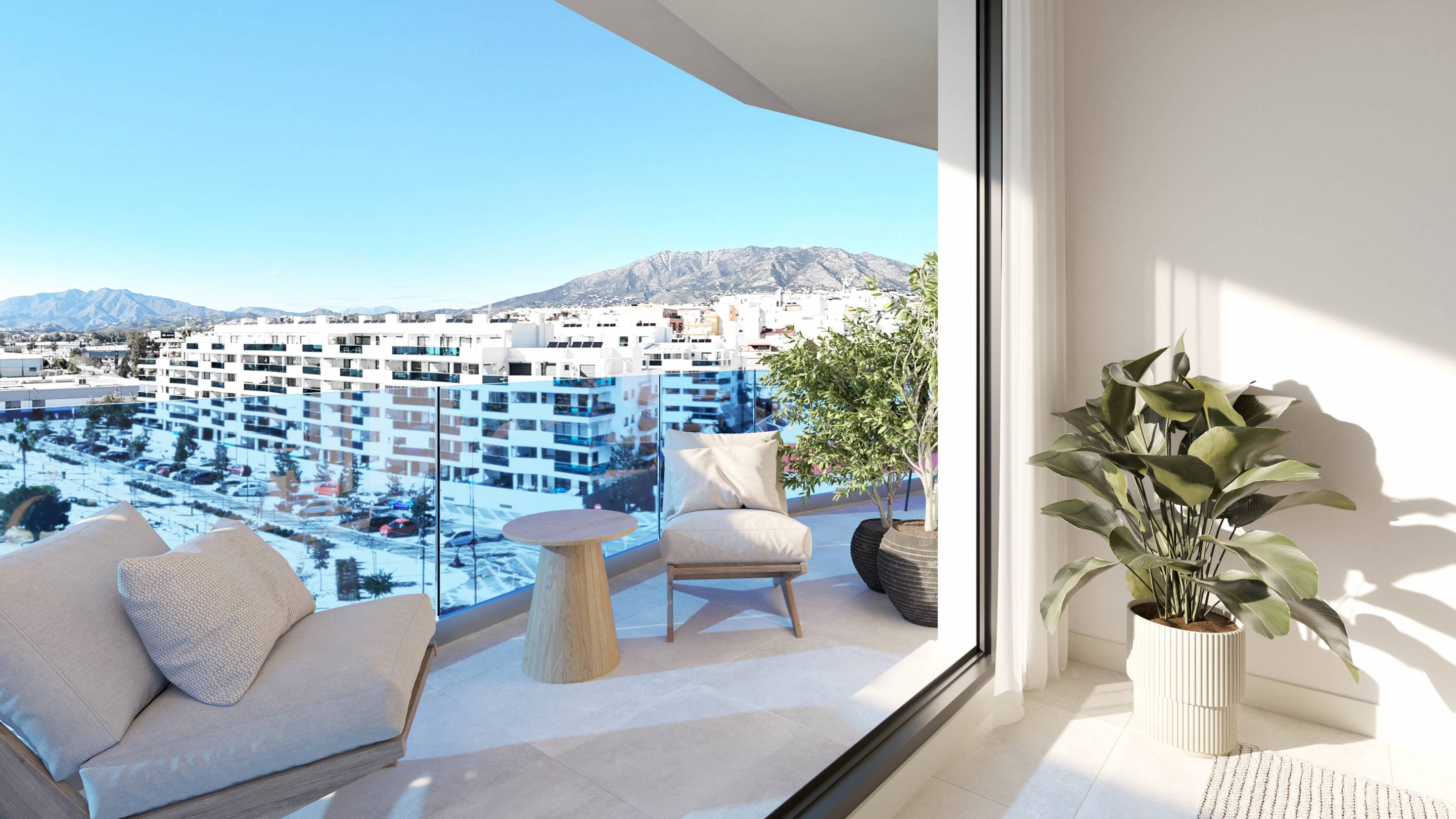 Additional interior room in penthouse, Las Flores, Mijas