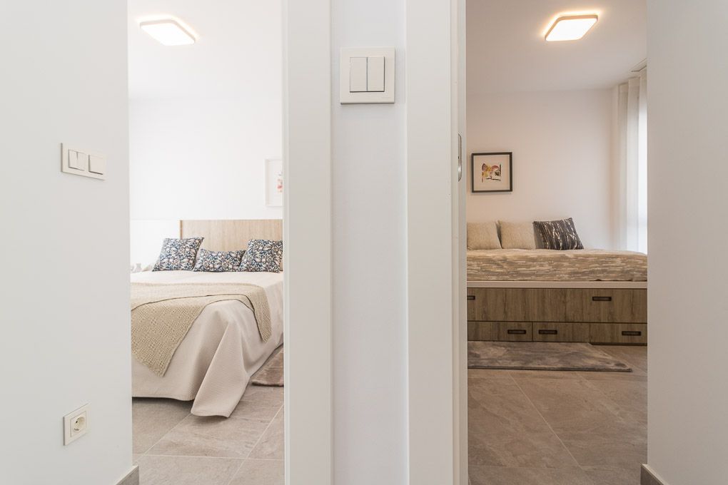 Lounge with terrace access, 3-bedroom bungalow, Los Balcones, Torrevieja