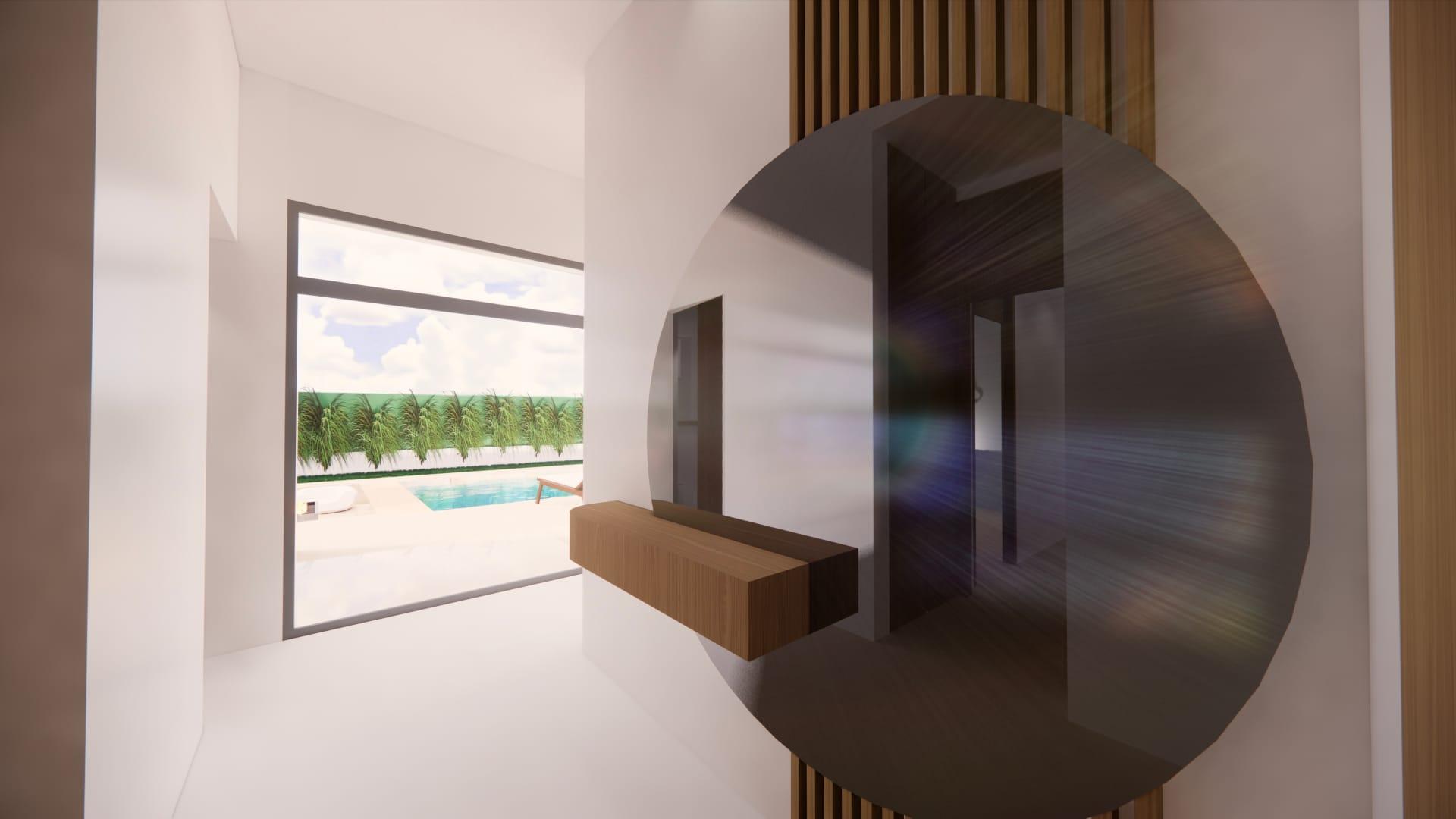 Bathroom in new-build 3-bedroom villa, Pinar de Campoverde