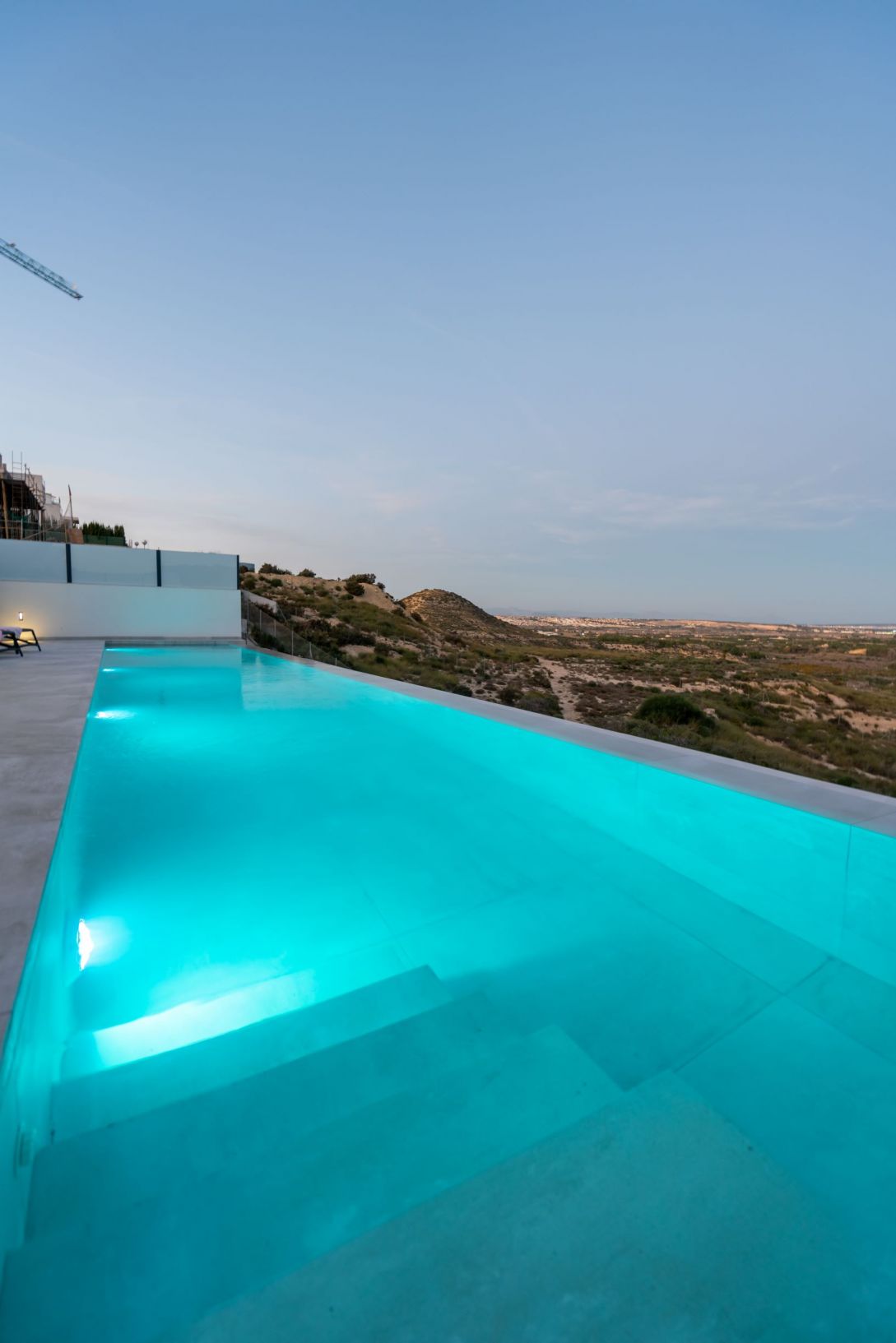 Render of open-plan living area in 4-bedroom villa, Campo de Golf La Marquesa