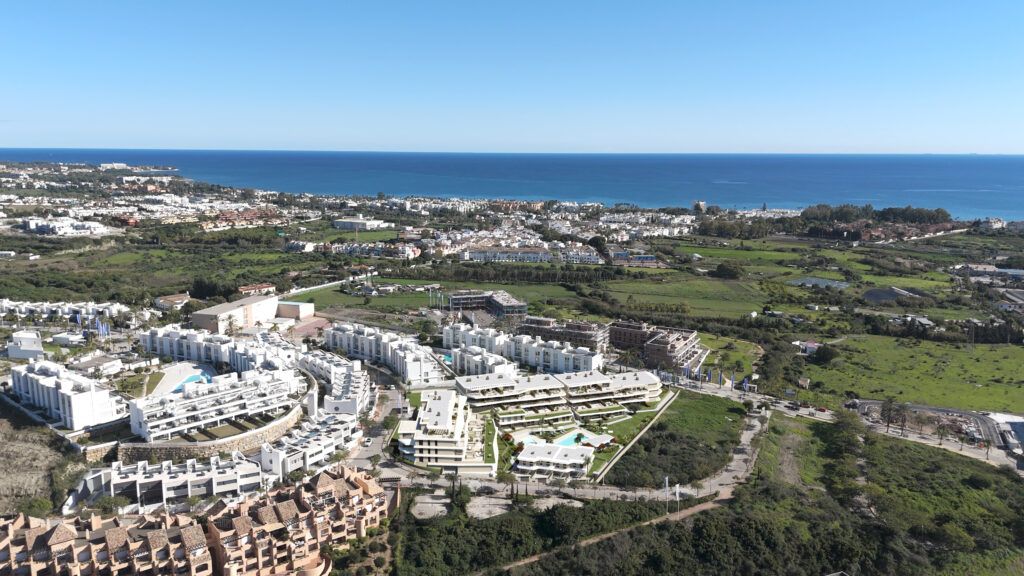 Communal landscaped gardens in residential development, Bel-Air-Cancelada-Saladillo, Estepona