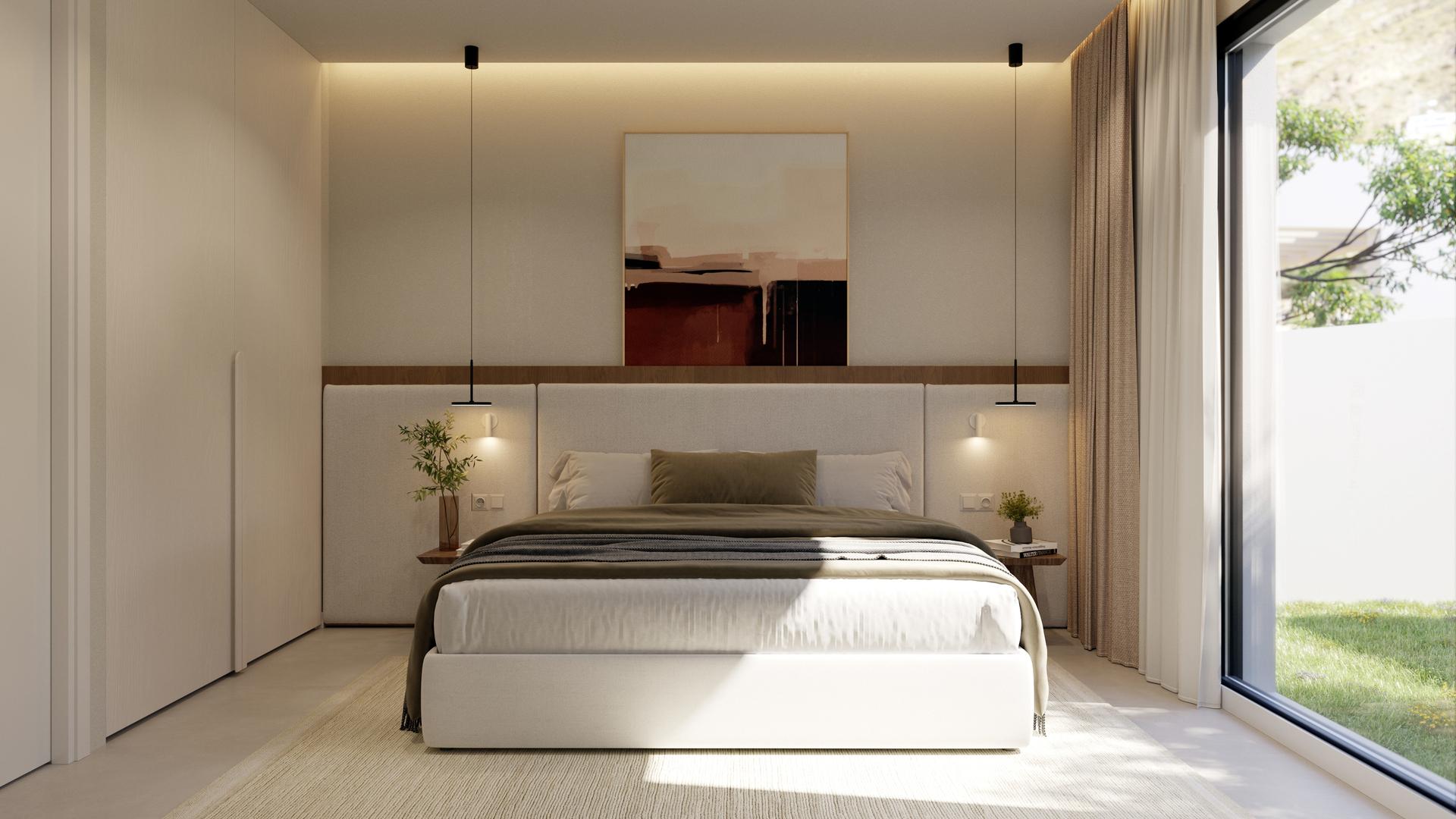Entrance hallway of new-build villa, Seascape Resort, Finestrat