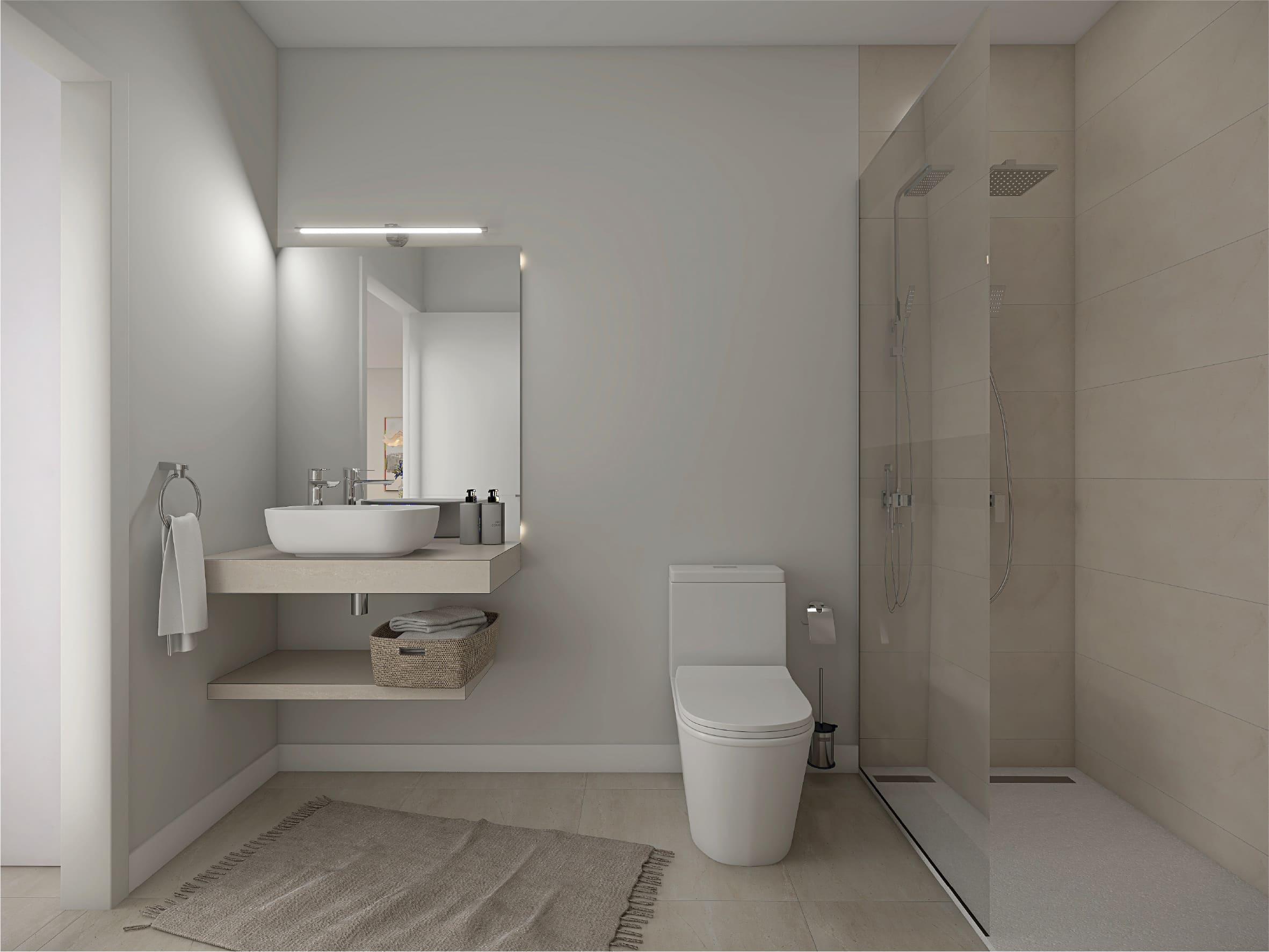 Open-plan living and dining area in 1-bedroom apartment, Estación de Autobuses, Torrevieja