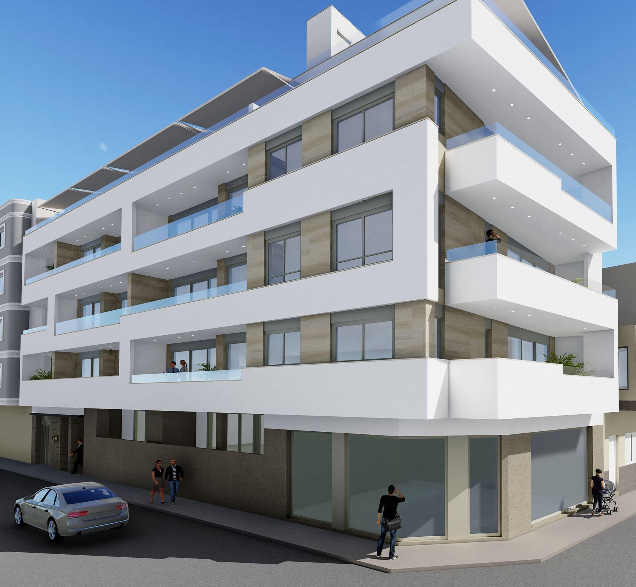 Additional interior room in new-build apartment, Estación de Autobuses, Torrevieja