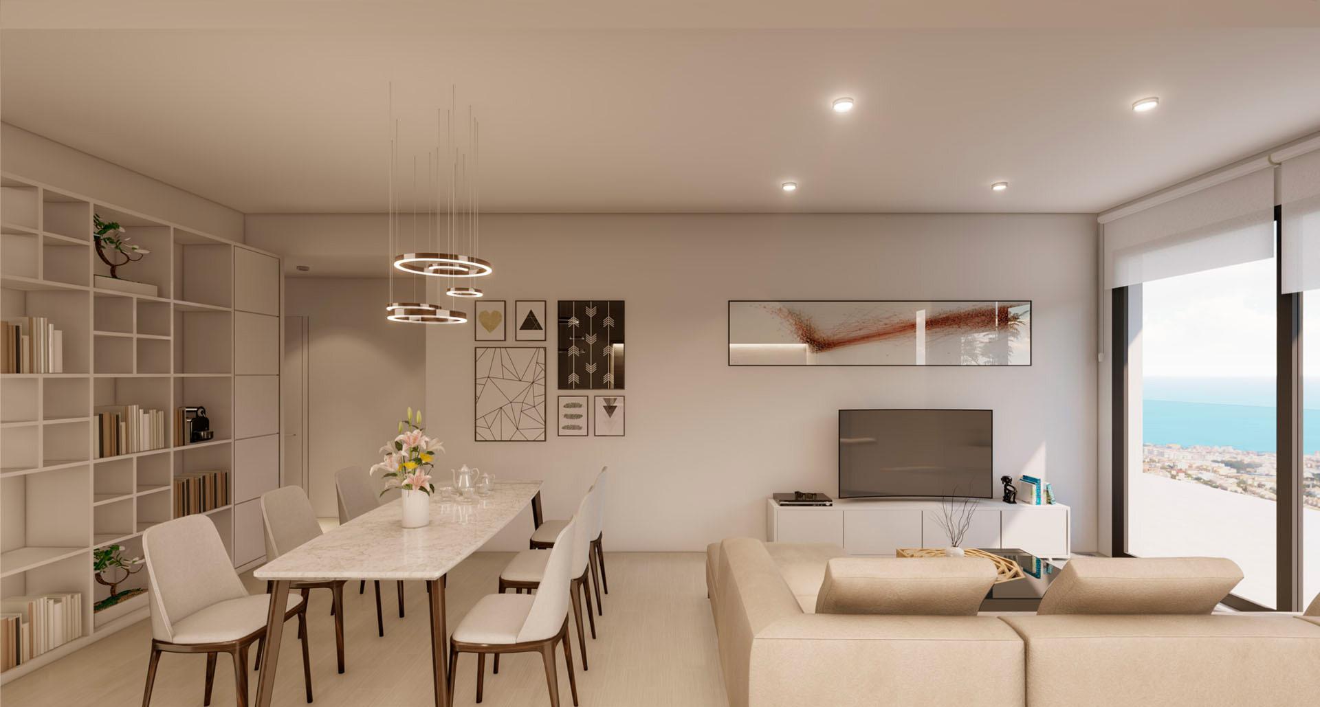 Third bedroom in 3-bedroom new-build apartment, Montealto, Benalmádena