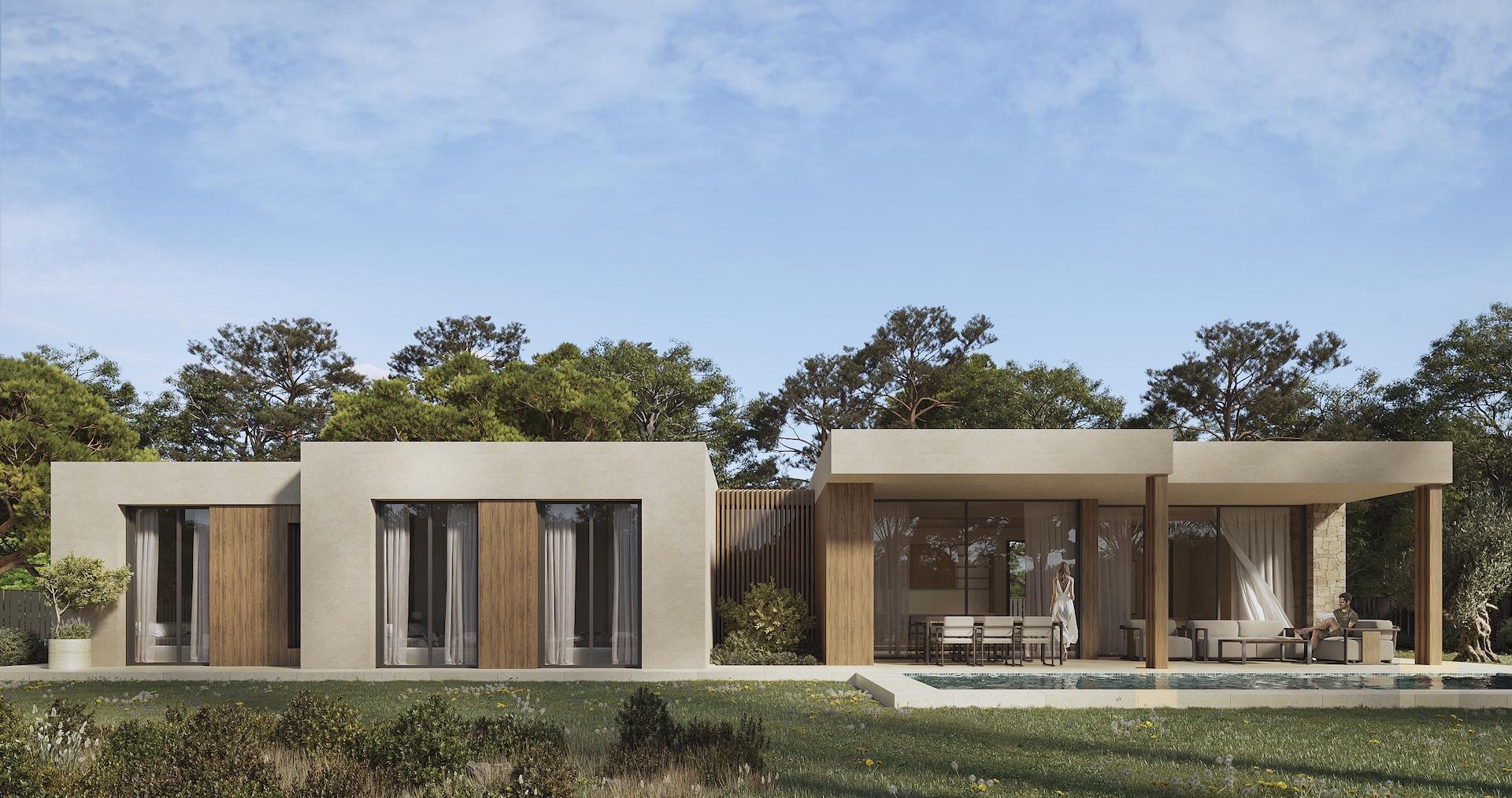 Villa for sale in Calpe Town, Calpe - exterior of 362 m² new-build on 800 m² plot