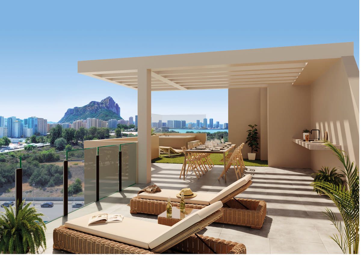 Underground or covered parking area in residential complex, Playa de Fossa-Levante