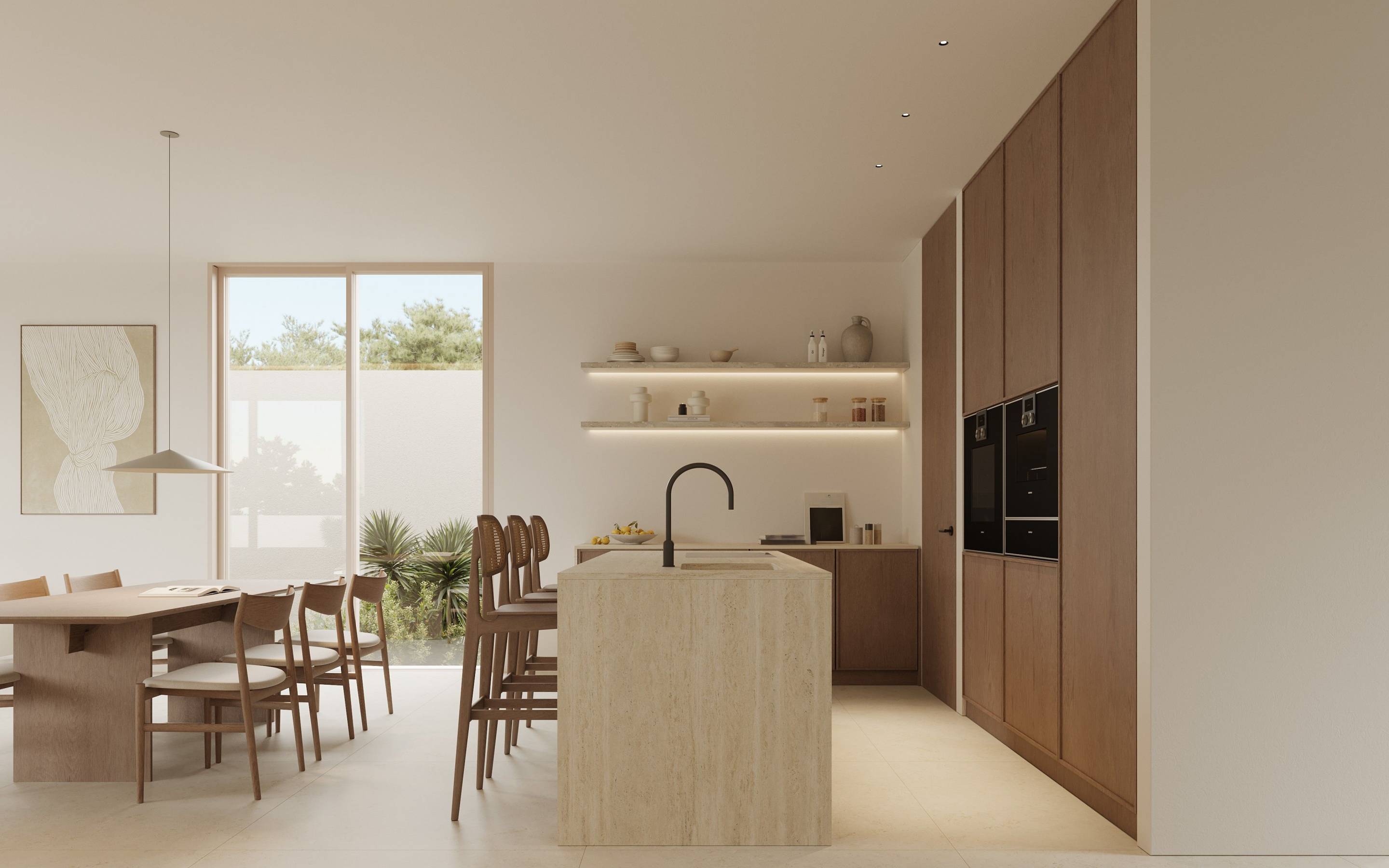 Second bathroom in 3-bathroom new-build villa, Pla de Cantal, Polop