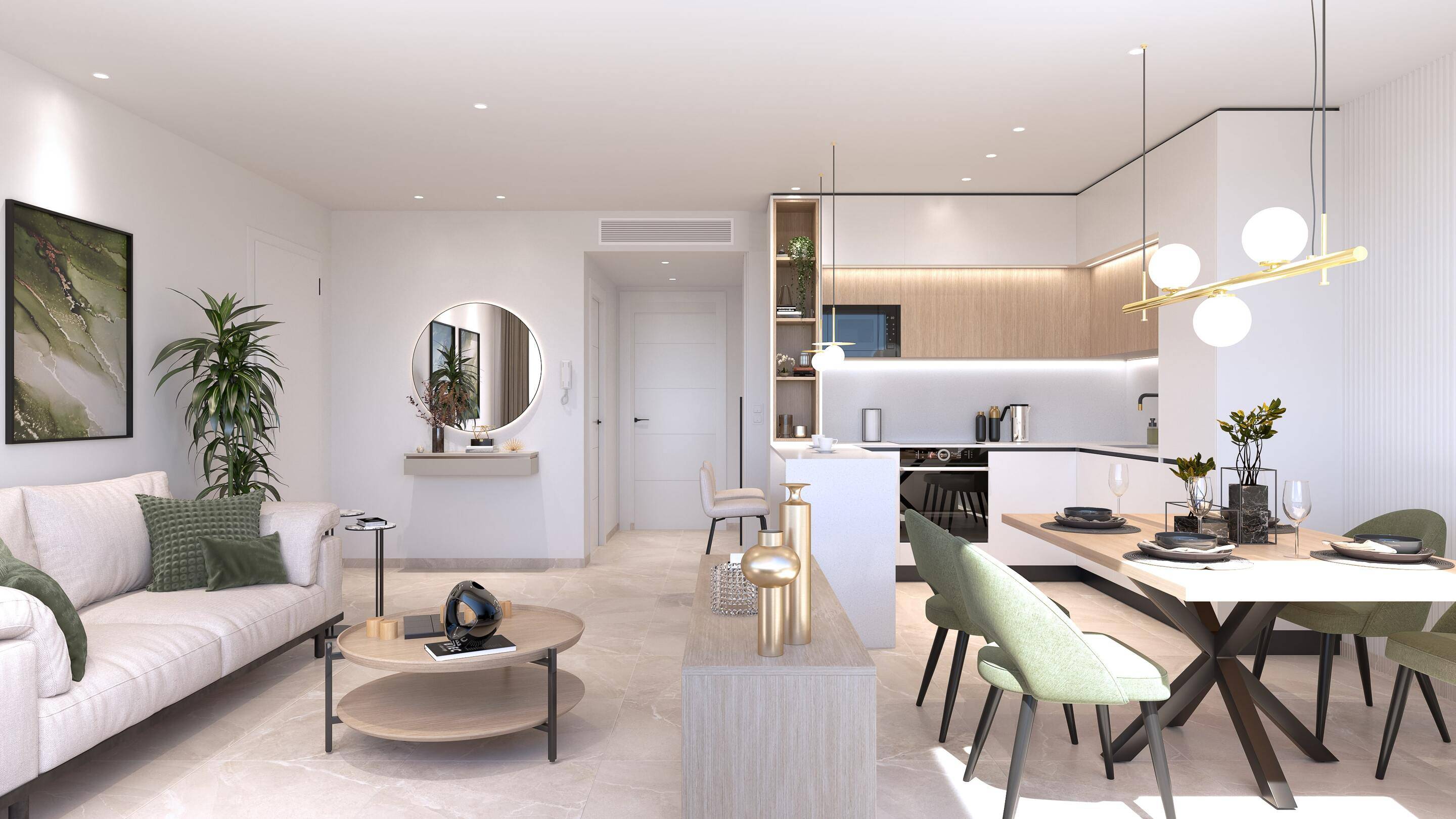 Second bedroom in new-build bungalow, Lago Jardín, Torrevieja