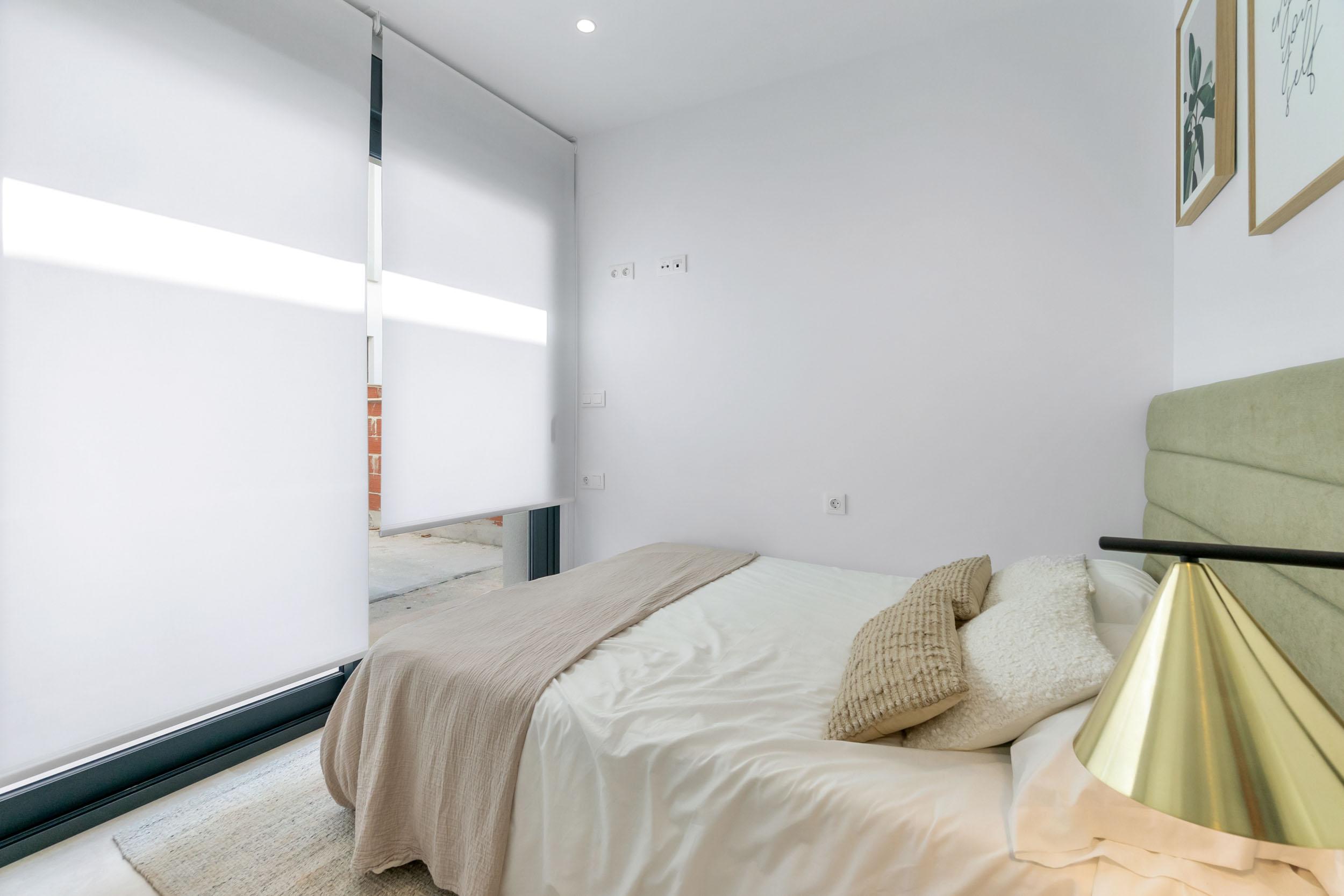 Rendered frontage of ground-floor bungalow unit, Lago Jardín, Torrevieja