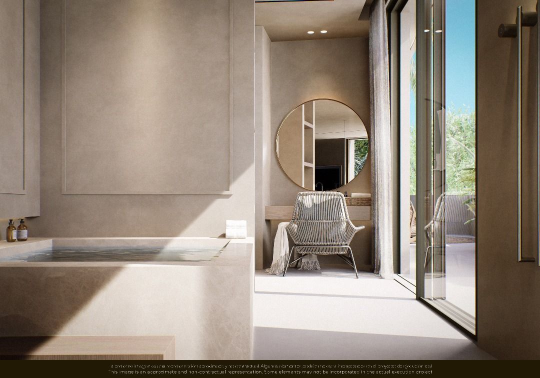Walk-in wardrobe area with fitted storage in 7-bedroom villa, Las Brisas, Marbella