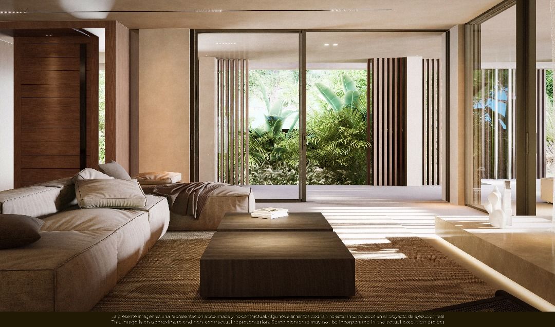 Fourth bedroom with built-in storage in Las Brisas villa, Marbella