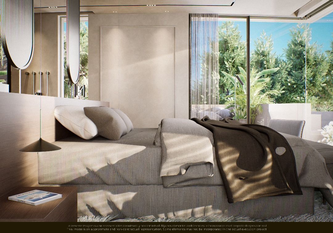 Private garage within gated plot of new-build villa, Las Brisas, Marbella