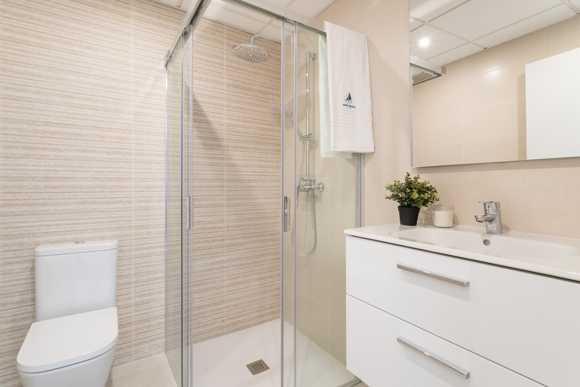Interior hallway of new-build penthouse, Sector 25, Torrevieja