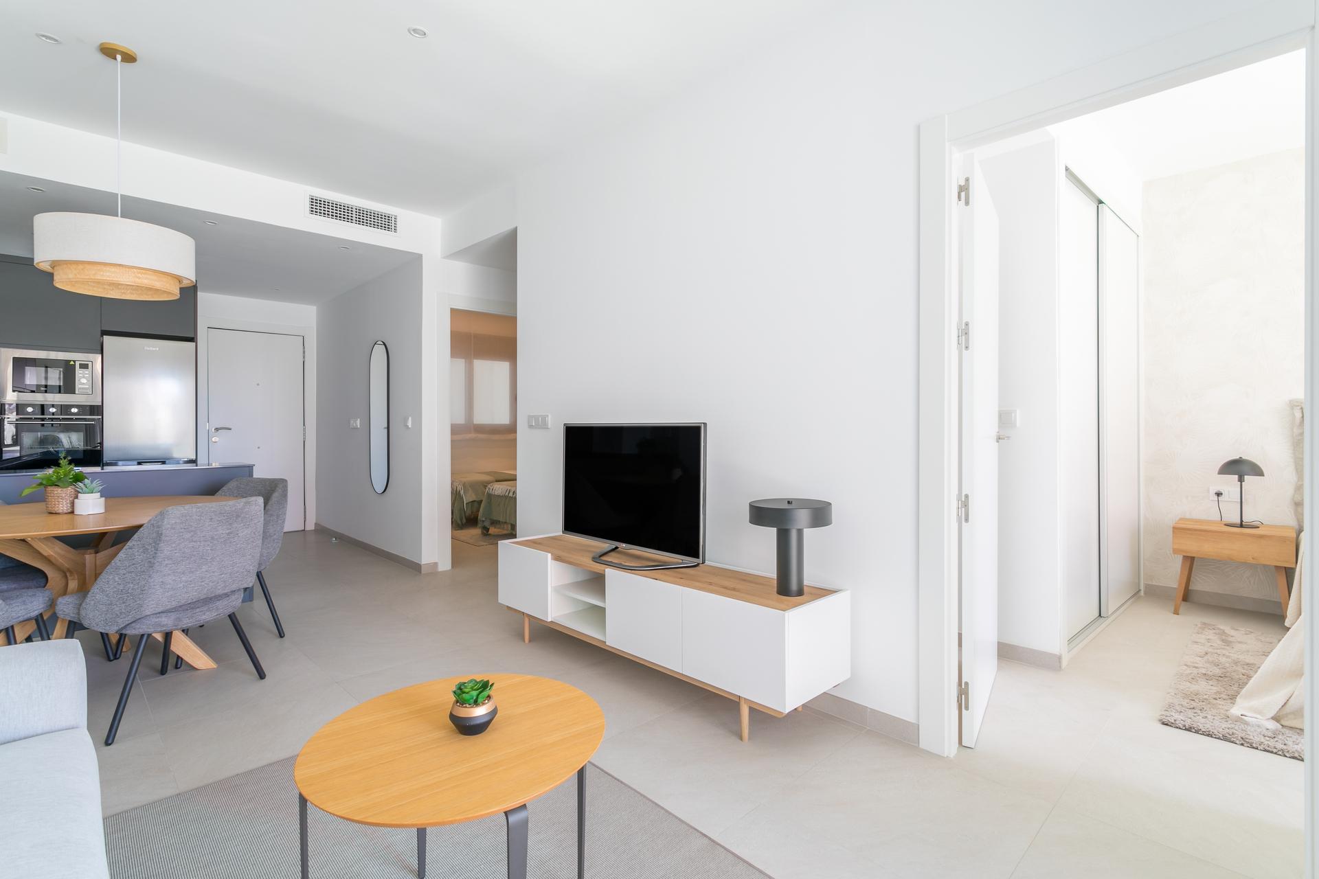 Architectural detail of new-build complex, Sector 25, Torrevieja