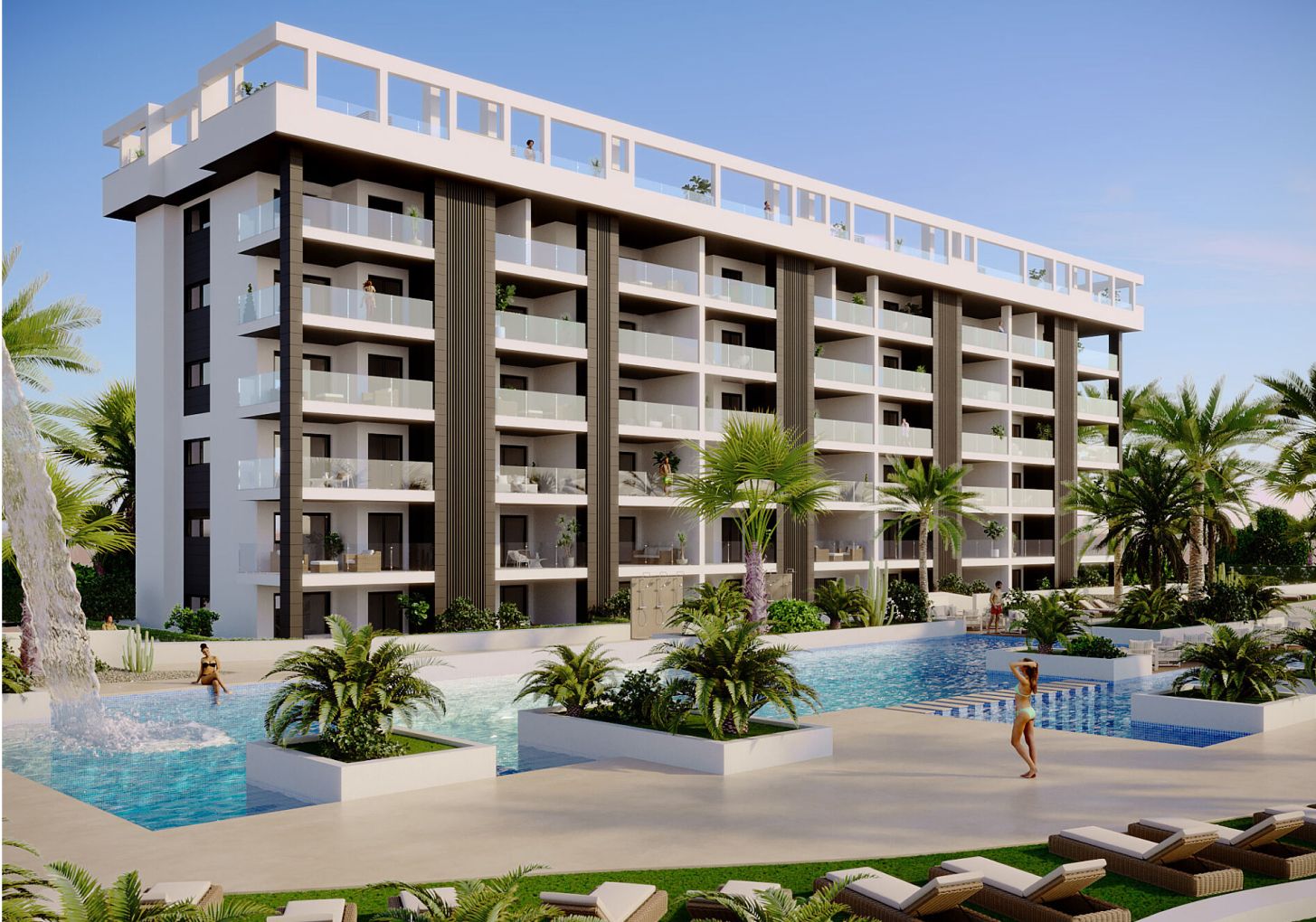 Third view of parking area, Sector 25, Torrevieja