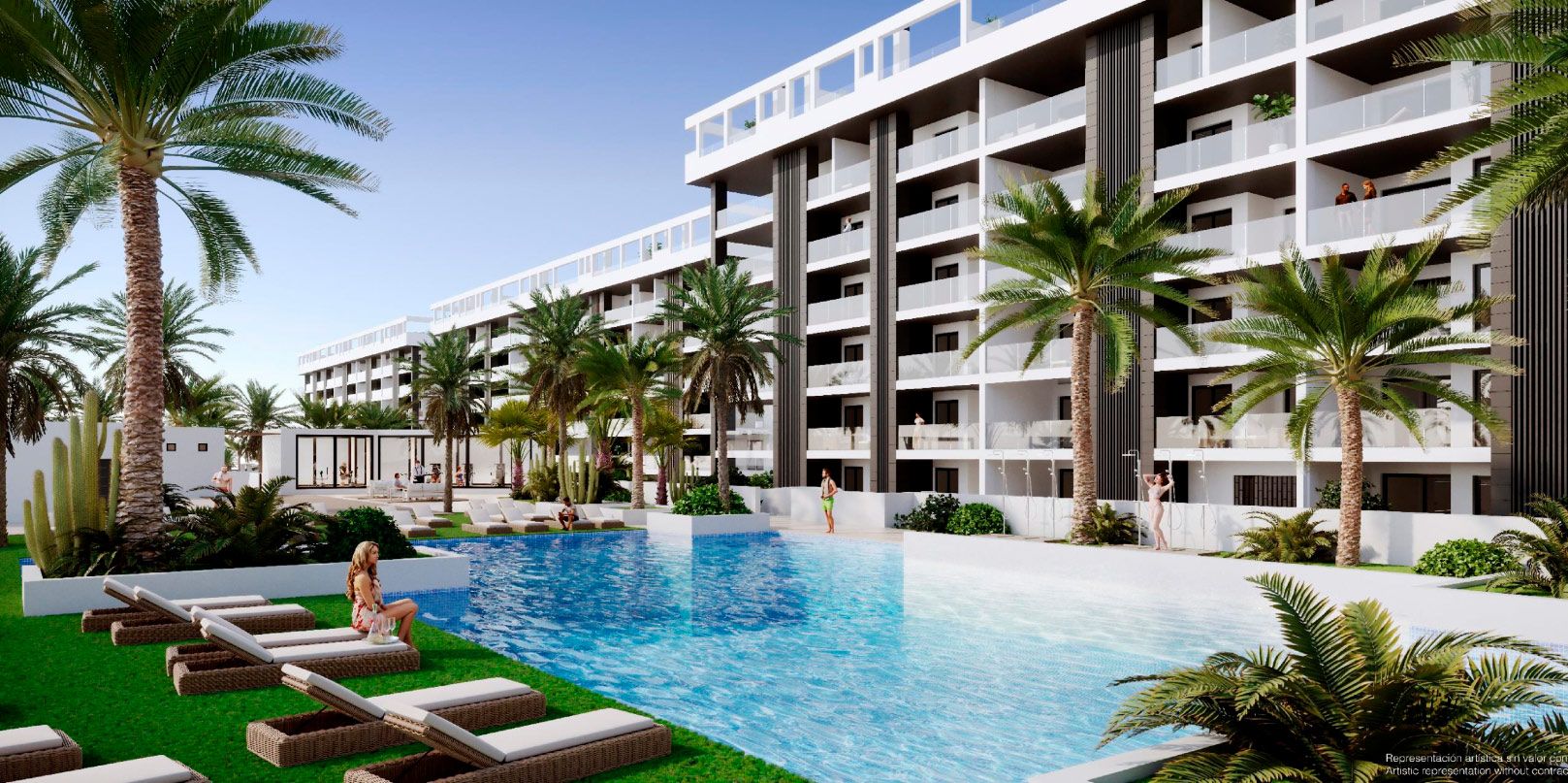 Third street-level view of complex, Sector 25, Torrevieja