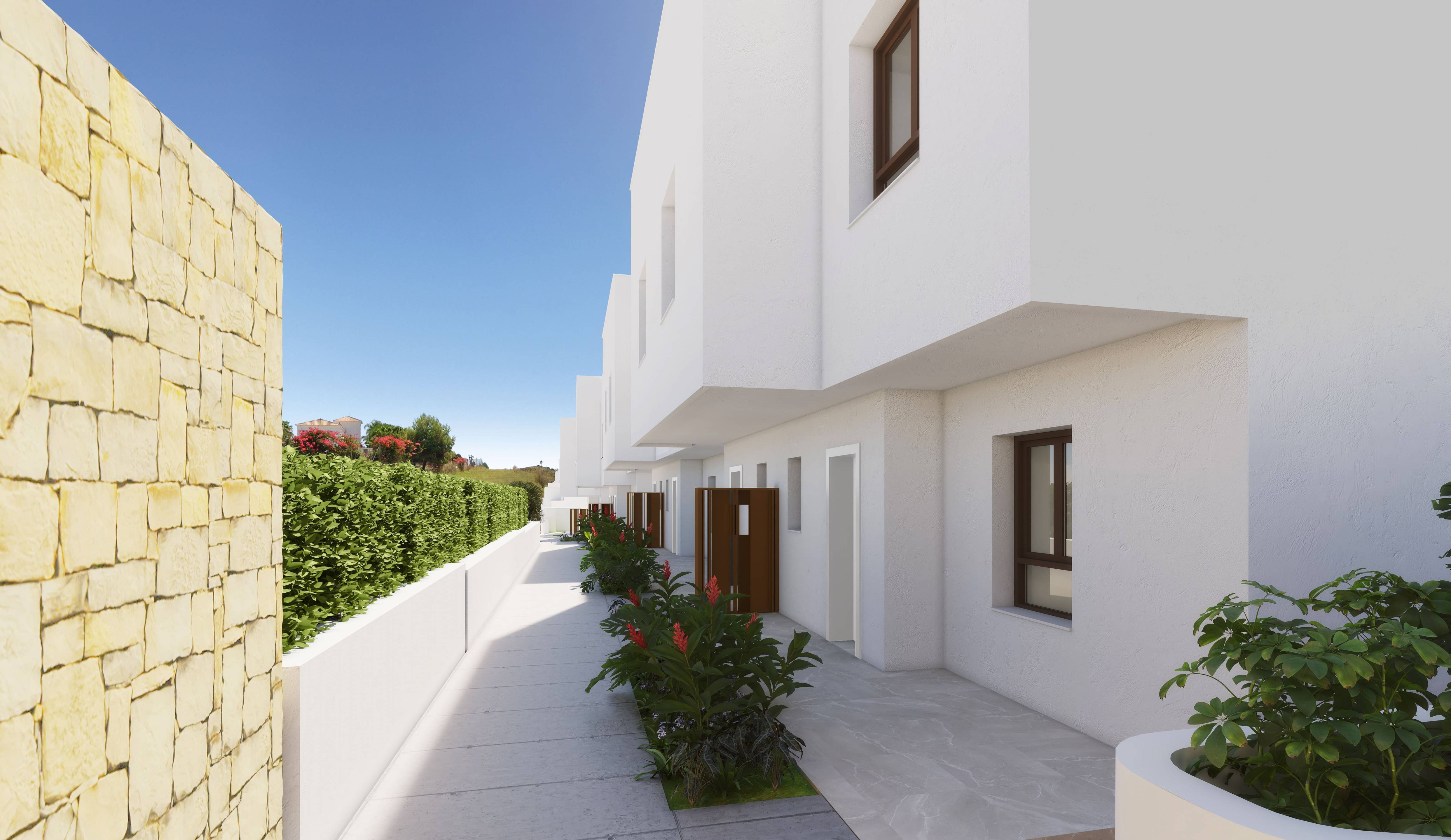 Hallway or entrance area in 3-bedroom townhouse, Mijas Golf