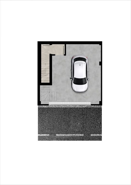 Floor plan - site layout of townhouse complex in Mijas Golf
