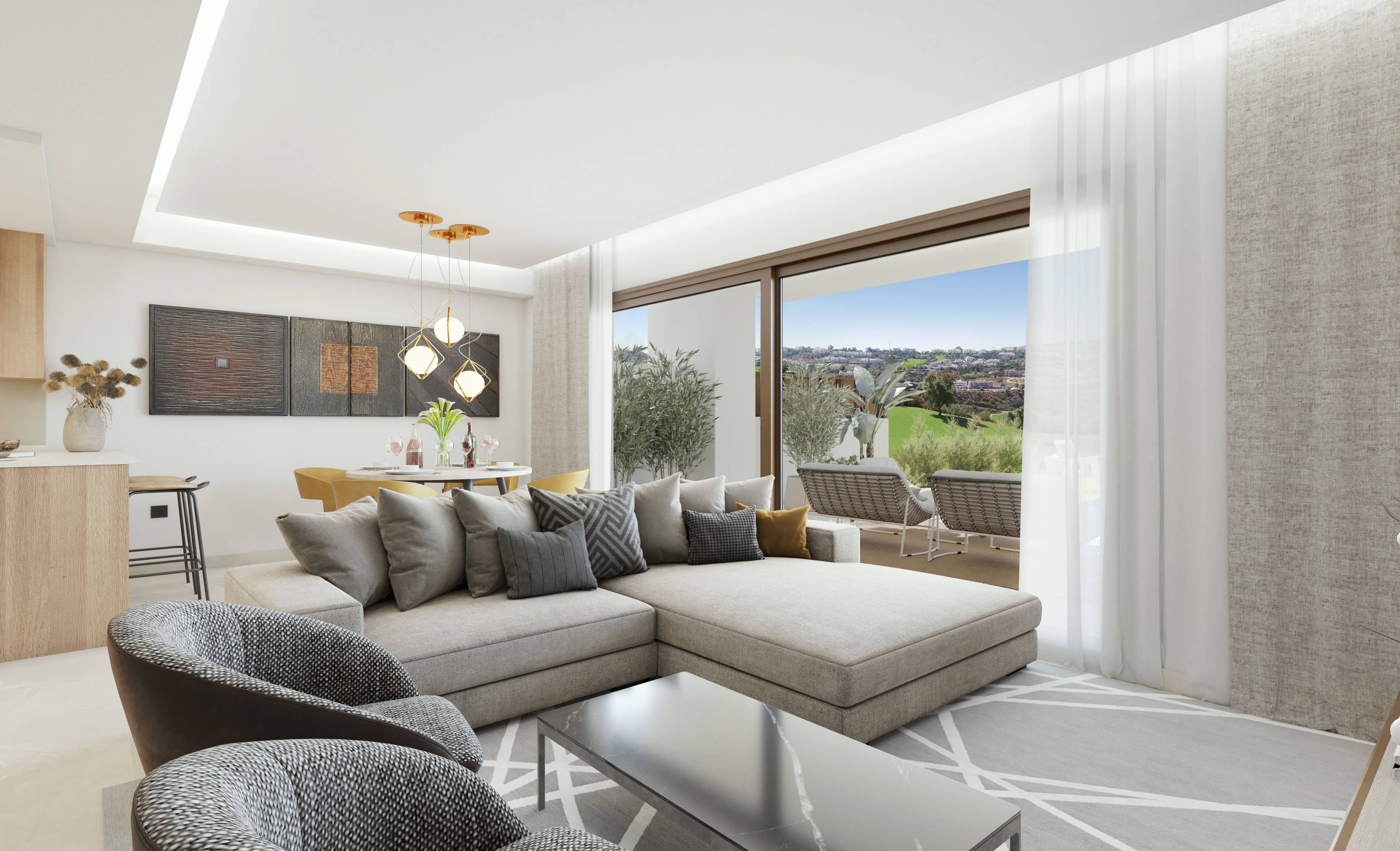 Second bedroom in new-build townhouse, Mijas Golf