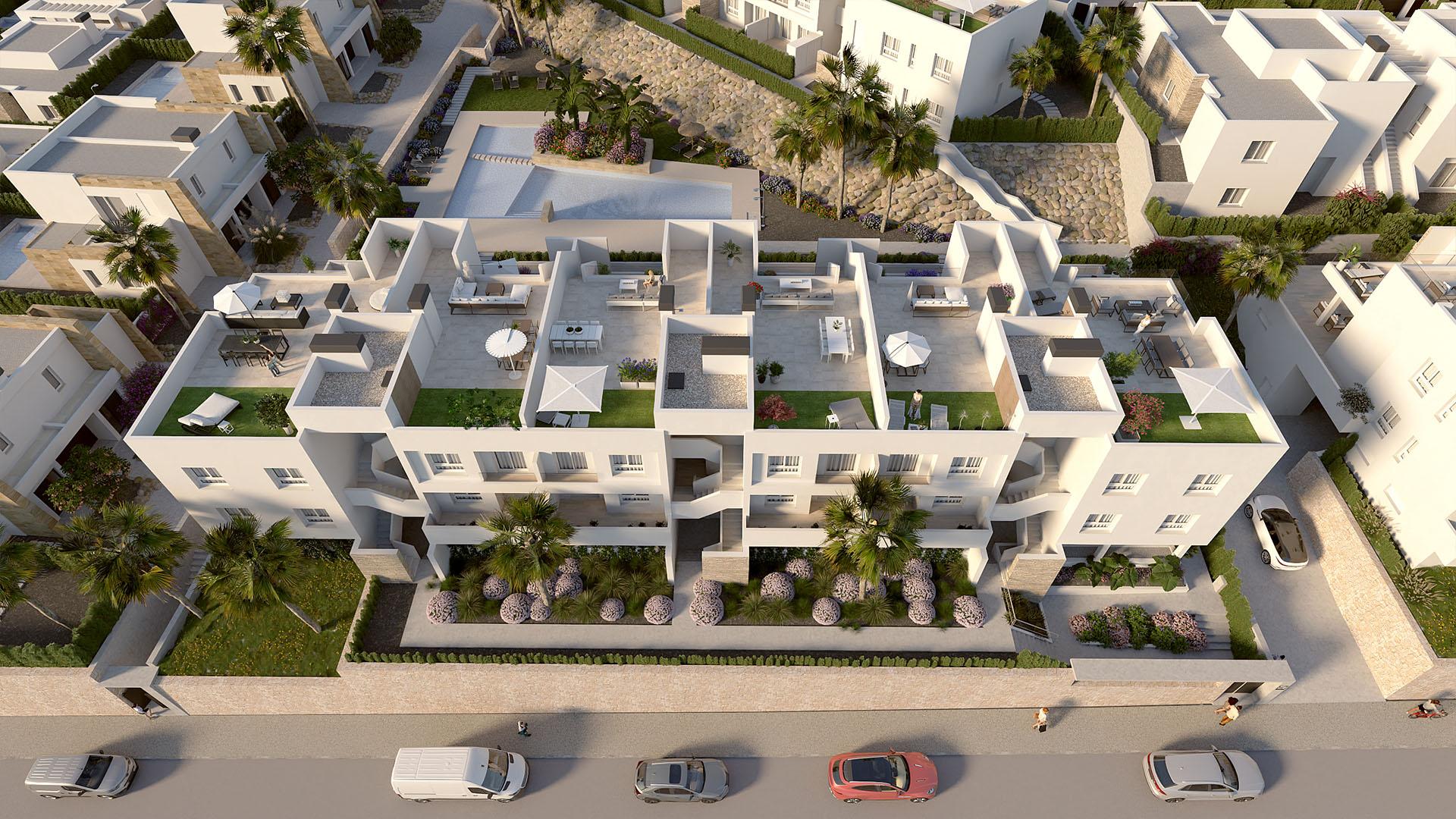 Community garage in new-build bungalow complex, Algorfa, Alicante