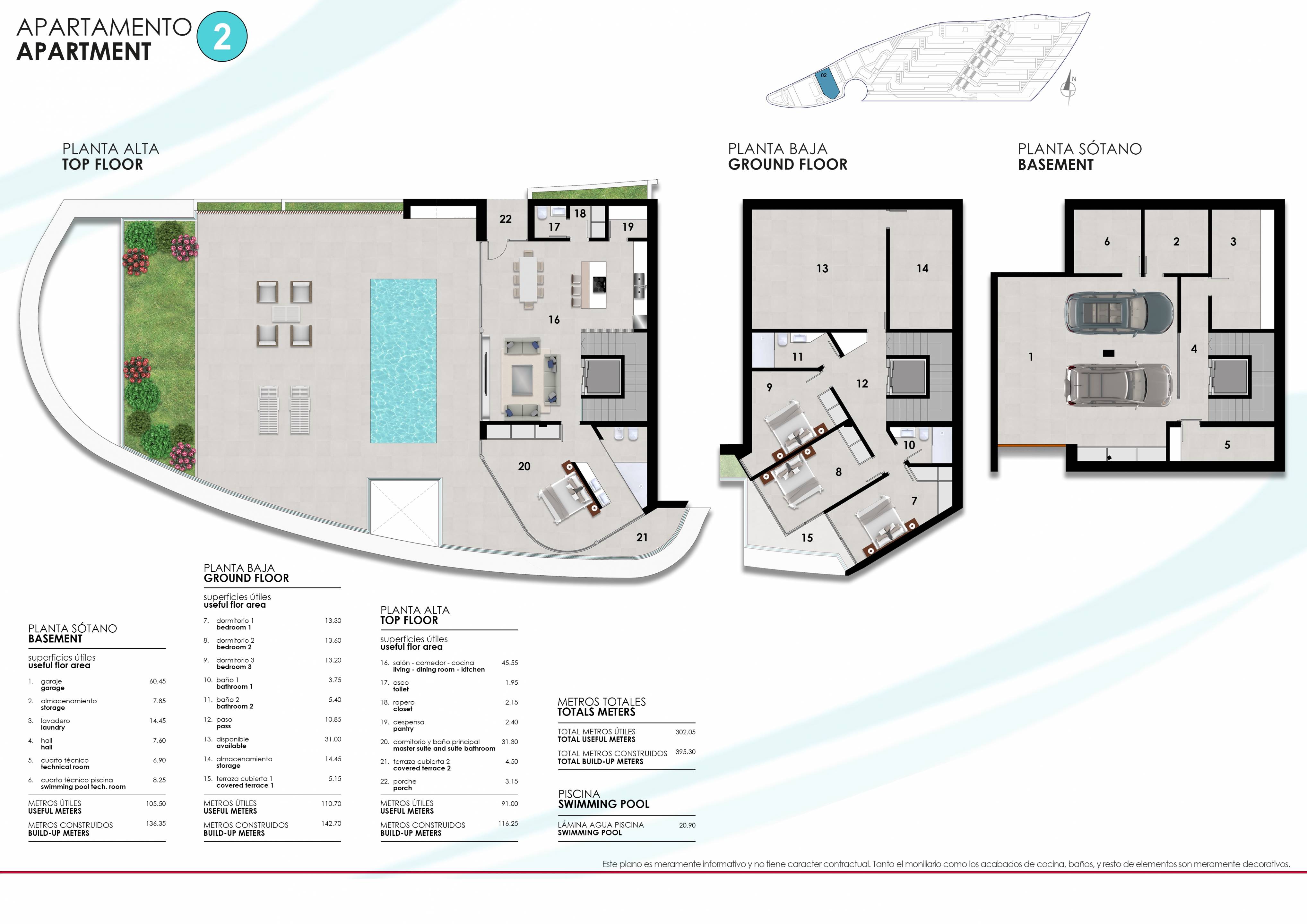 Elevated view of new-build villa site and surroundings in Puerto, Calpe
