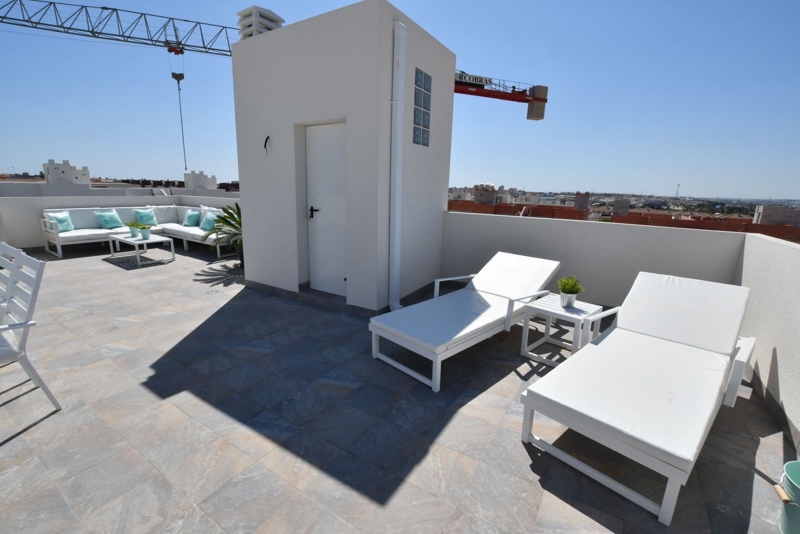 Site plan showing layout of 29-unit bungalow complex, Bellavista, San Miguel De Salinas