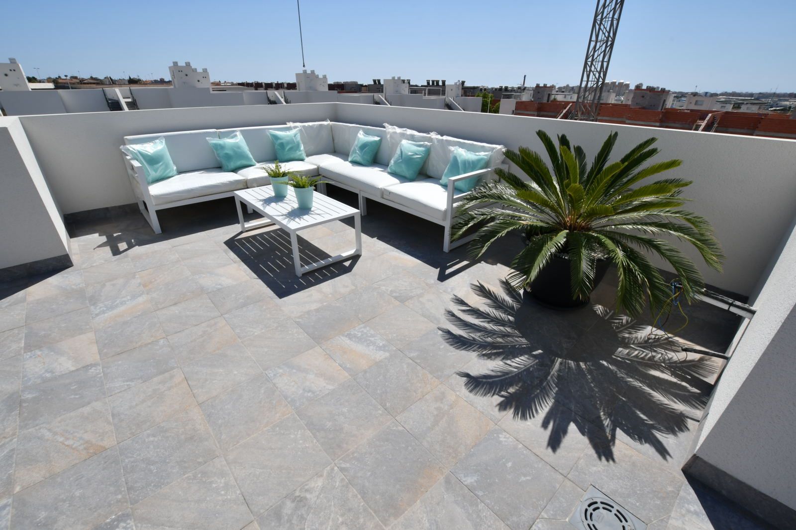 Floor plan of 2-bedroom 2-bathroom ground-floor apartment, Bellavista, San Miguel De Salinas