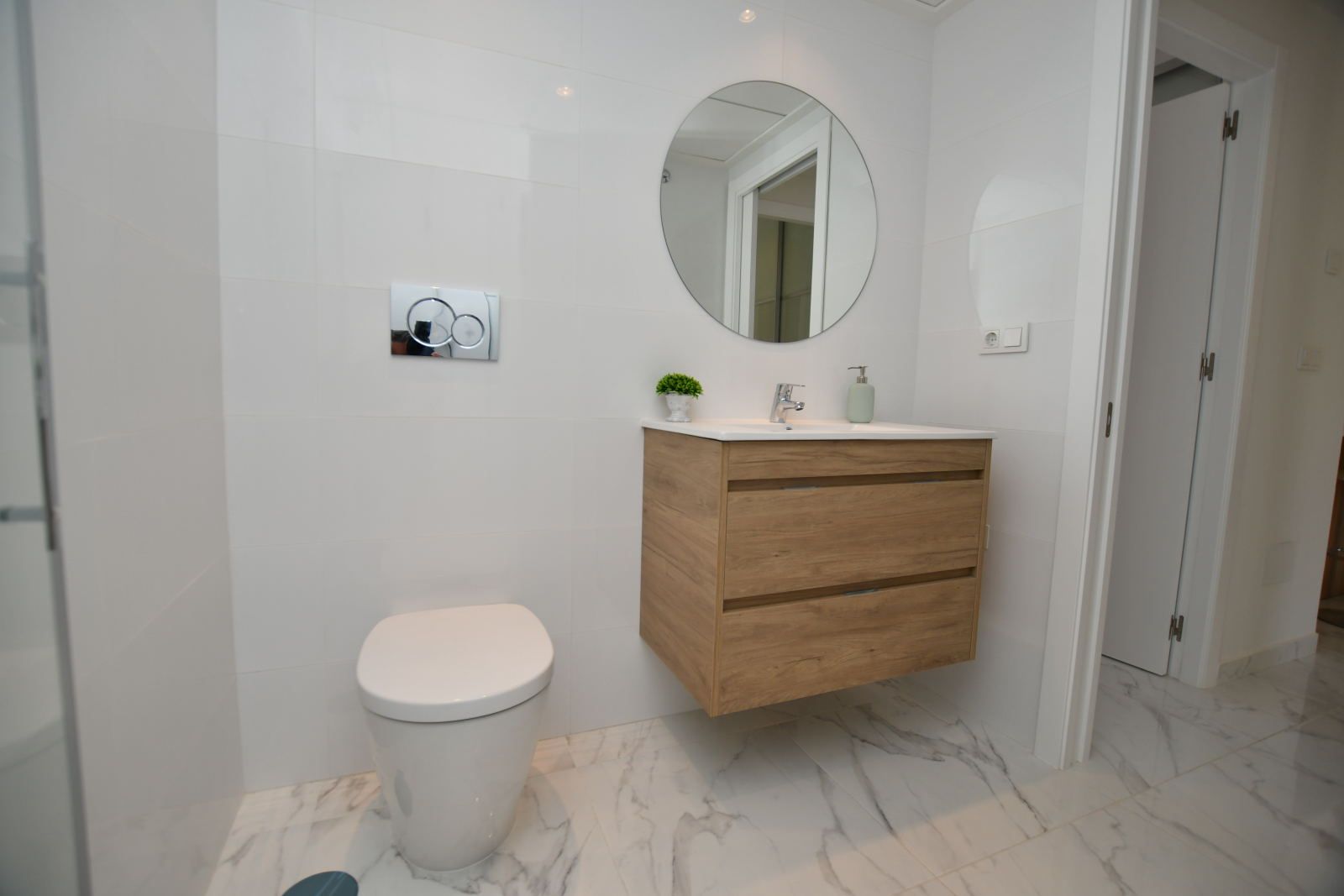 Private garden of ground-floor apartment in Bellavista, San Miguel De Salinas