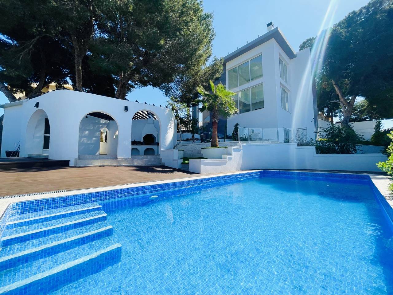 Interior living space in 6-bedroom villa, La Siesta, Torrevieja