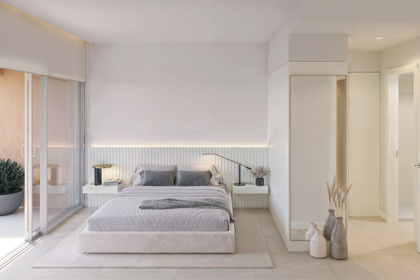 Second bedroom in ground-floor new-build bungalow, Los Balcones, Torrevieja