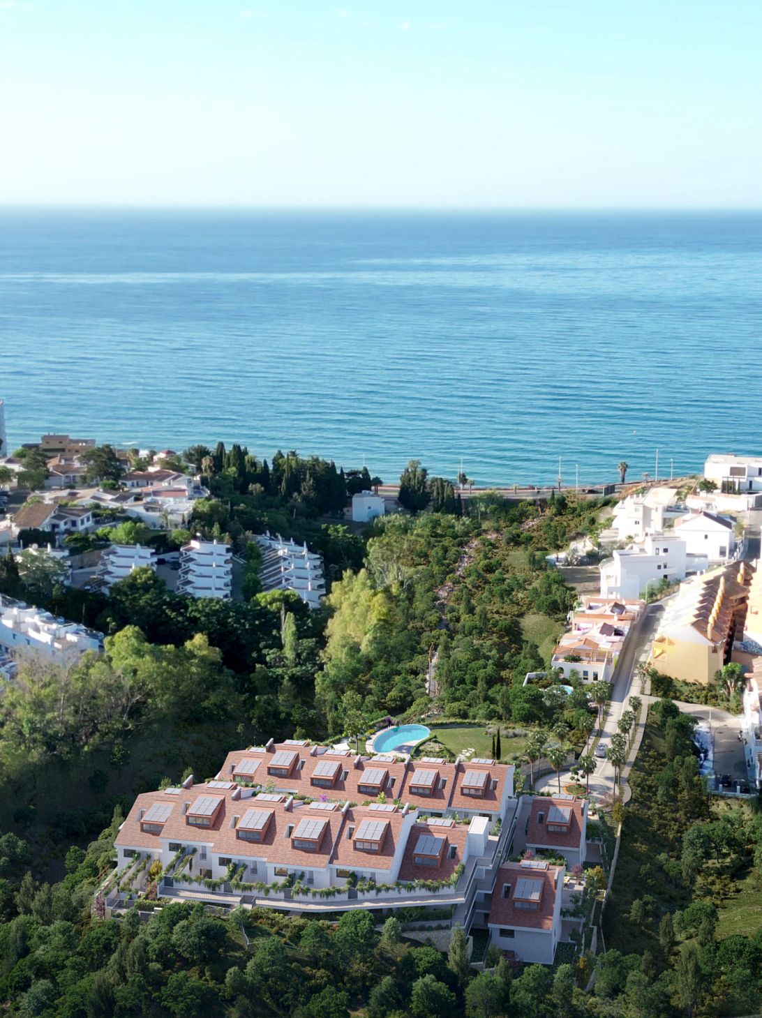 Main bedroom with built-in wardrobes in ground-floor new-build apartment, Torremuelle
