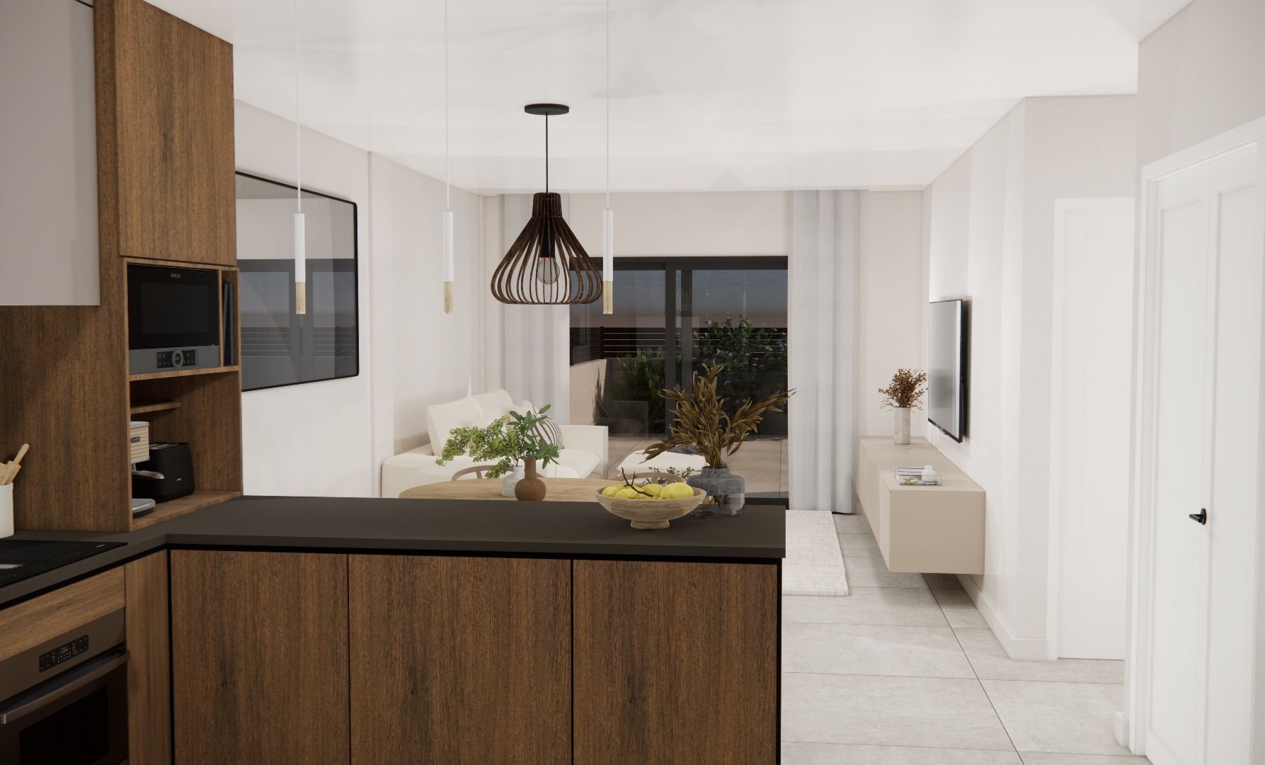 Second bedroom in new-build bungalow, Ciudad Quesada, Rojales