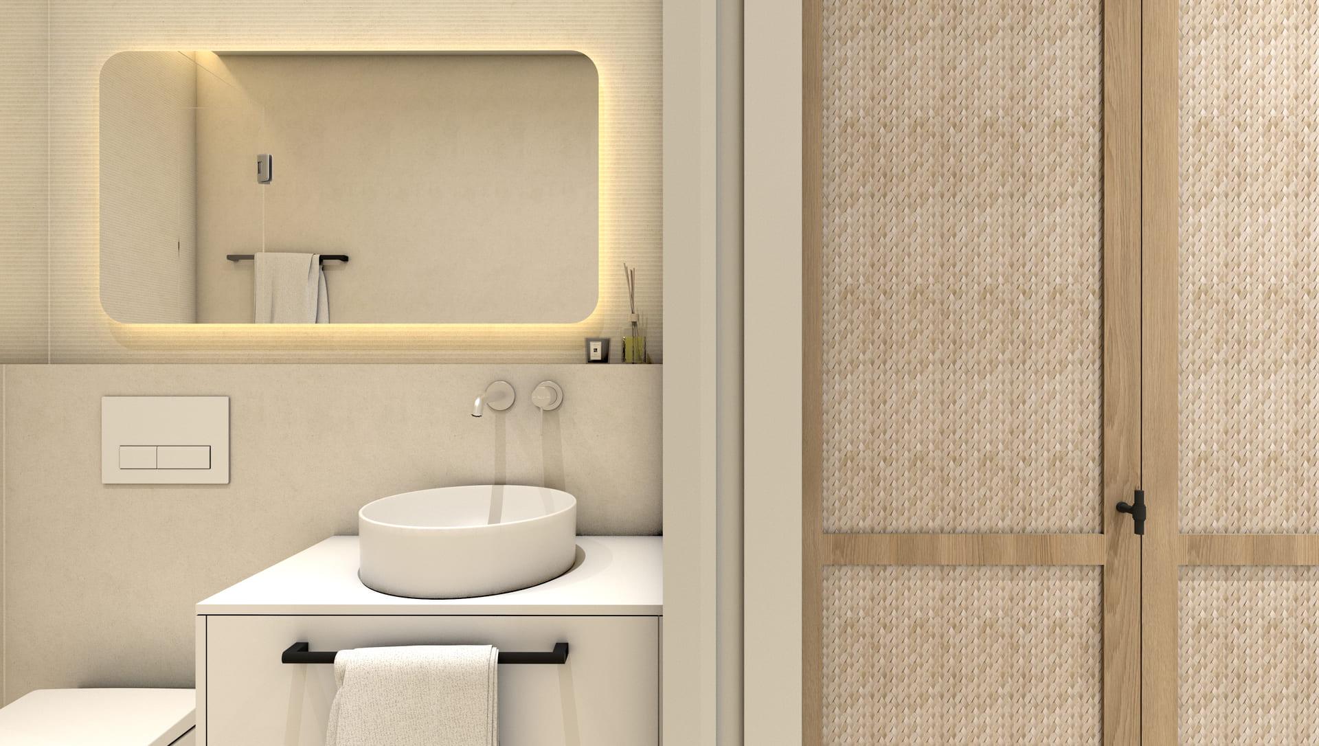 Interior detail of kitchen, new-build bungalow, Torre de la Horadada