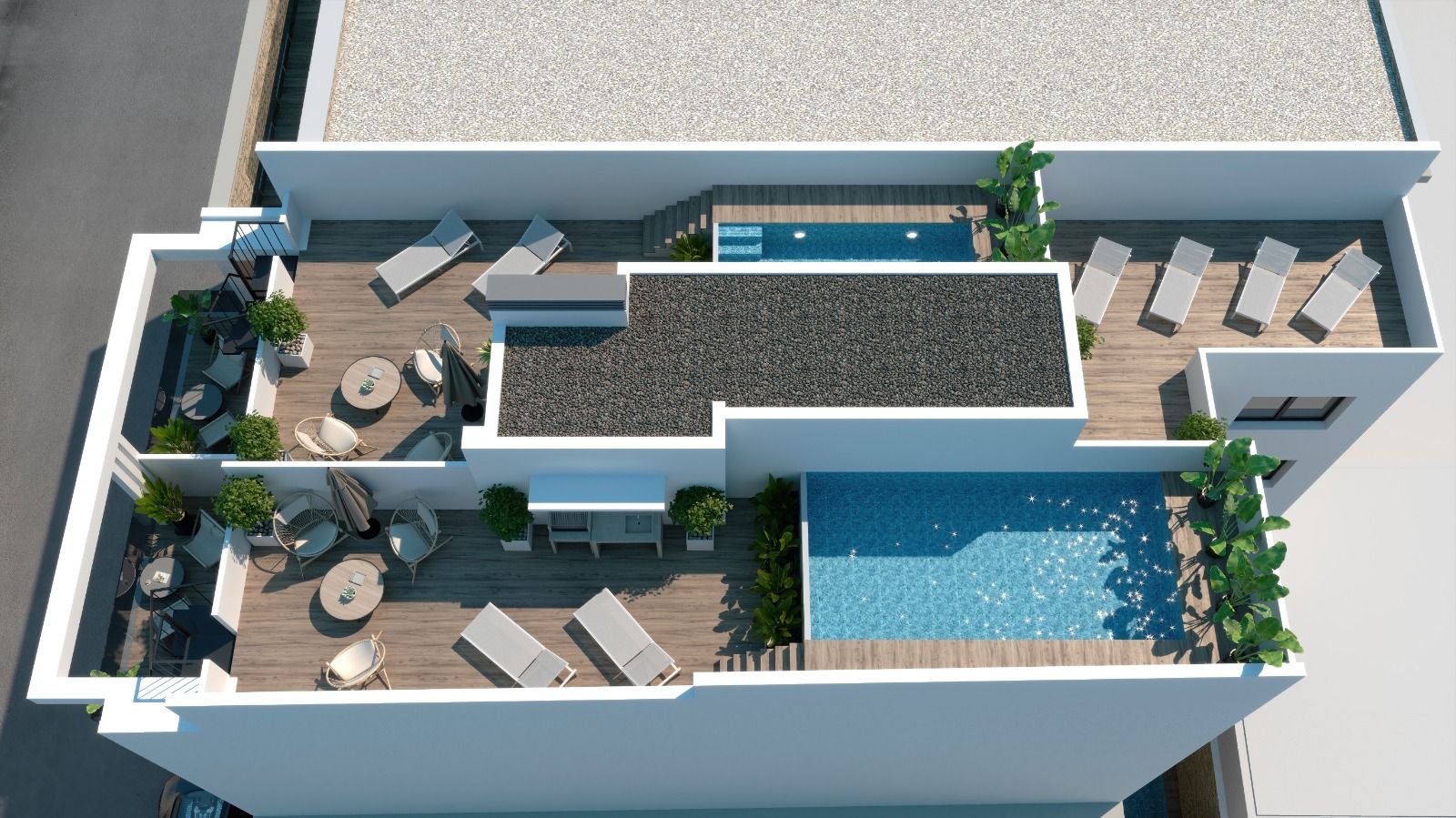Fitted kitchen detail in new-build apartment, Paseo Marítimo, Torrevieja