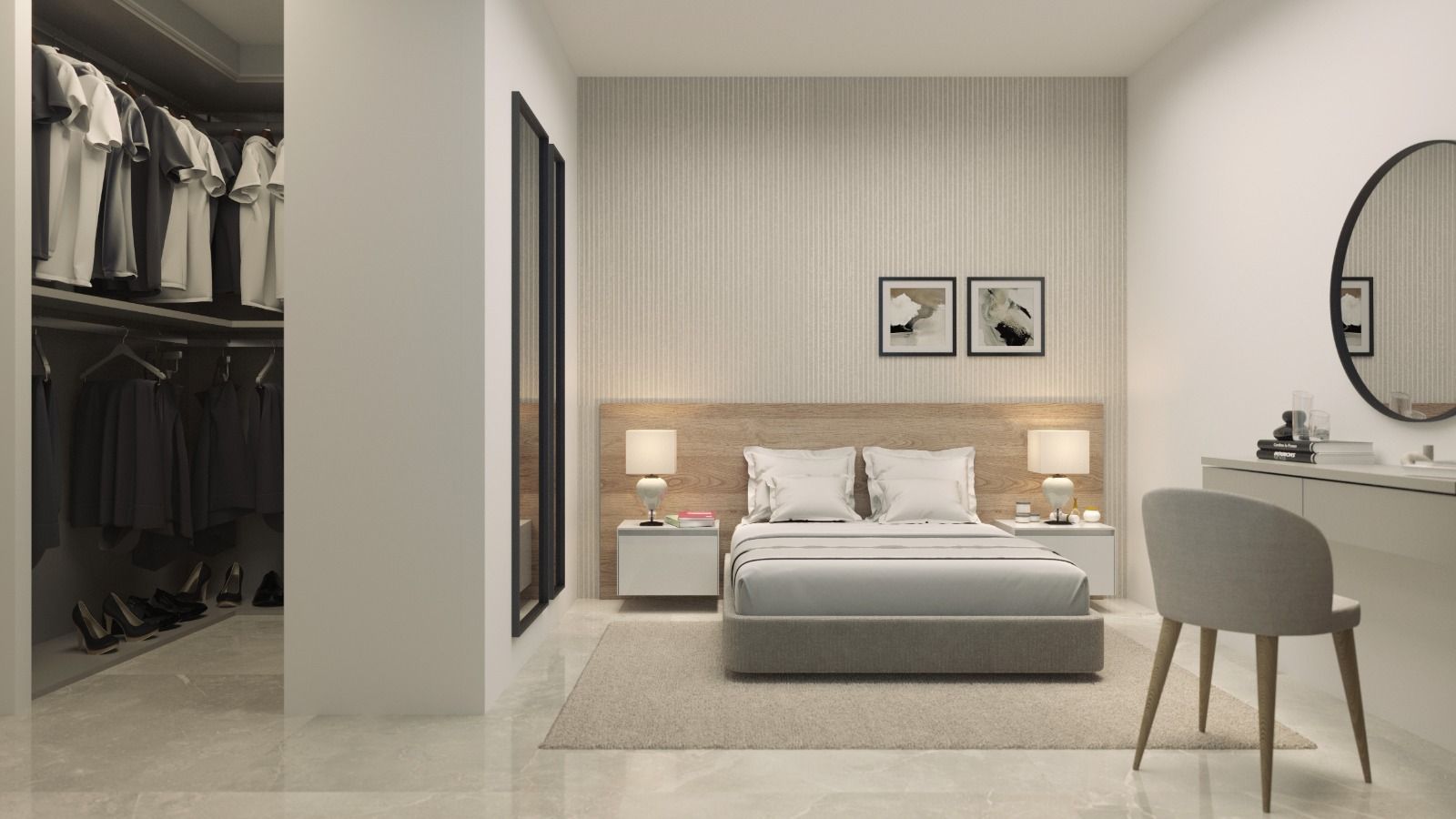 Second bedroom in new-build apartment, Paseo Marítimo, Torrevieja