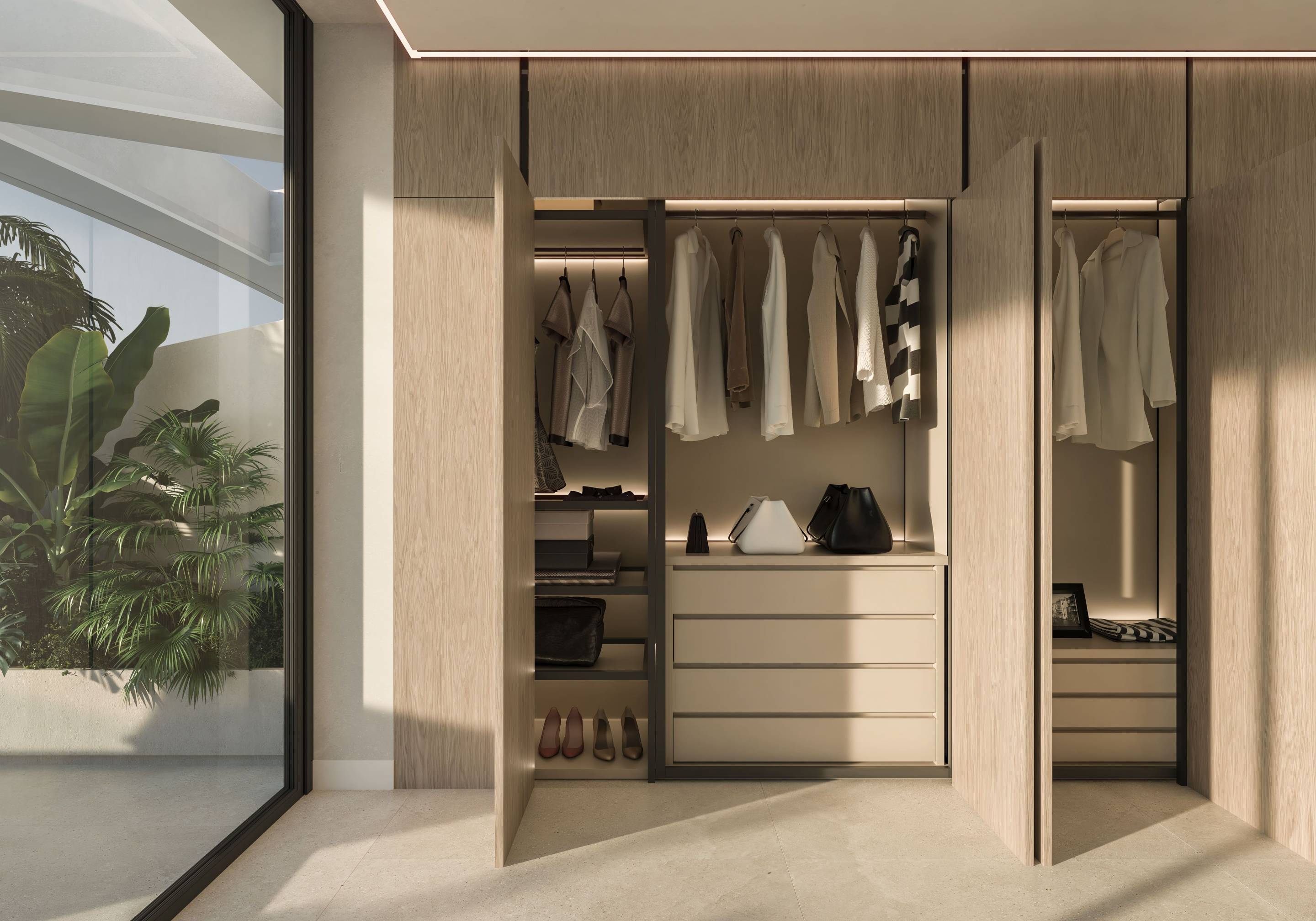 Development entrance and communal entrance hall, Los Flamingos, Estepona